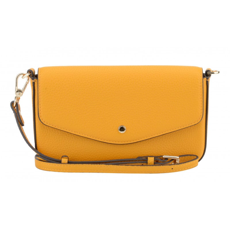 Clutch bag - calfskin POURCHET Red