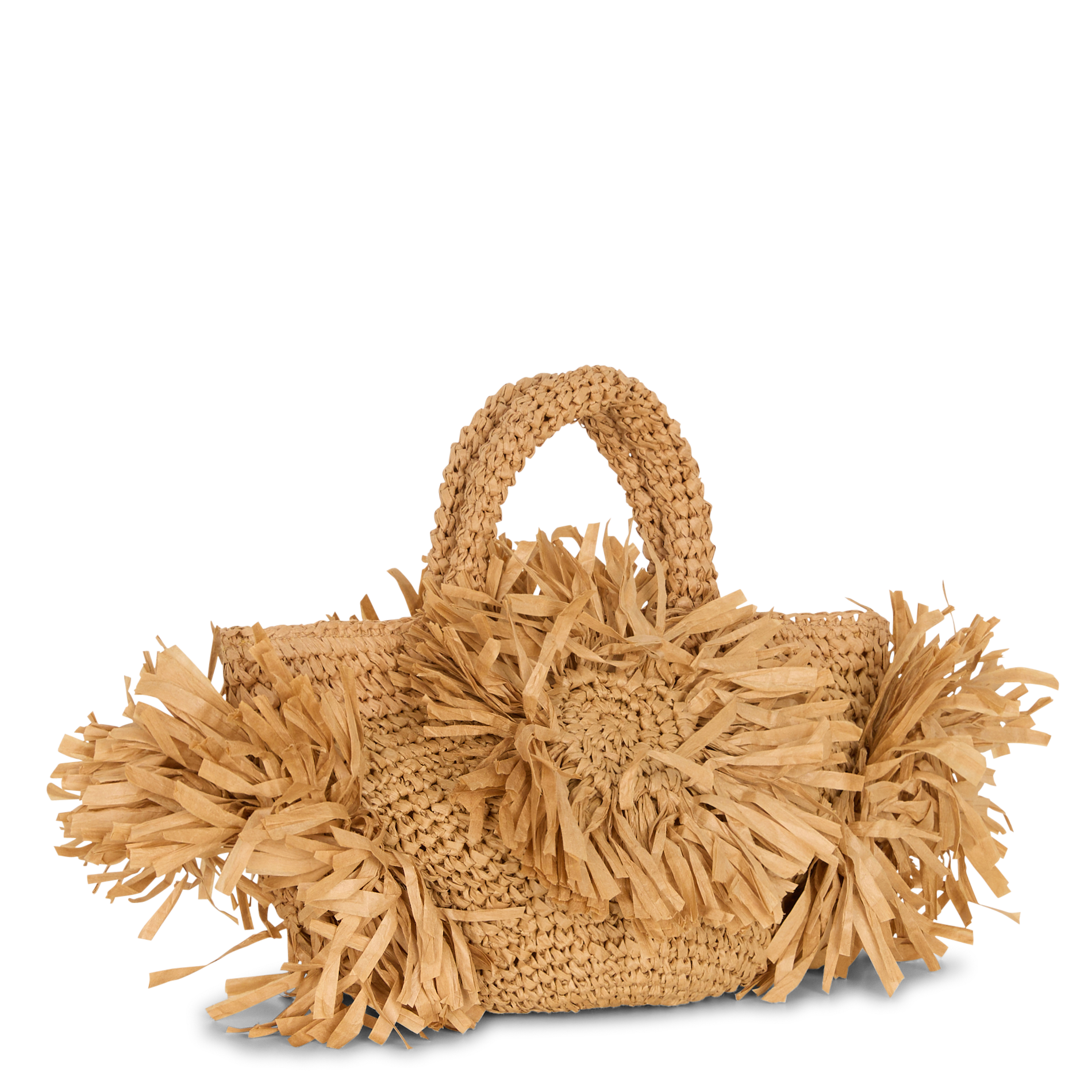 Sac cabas en raphia ANTIK BATIK Beige
