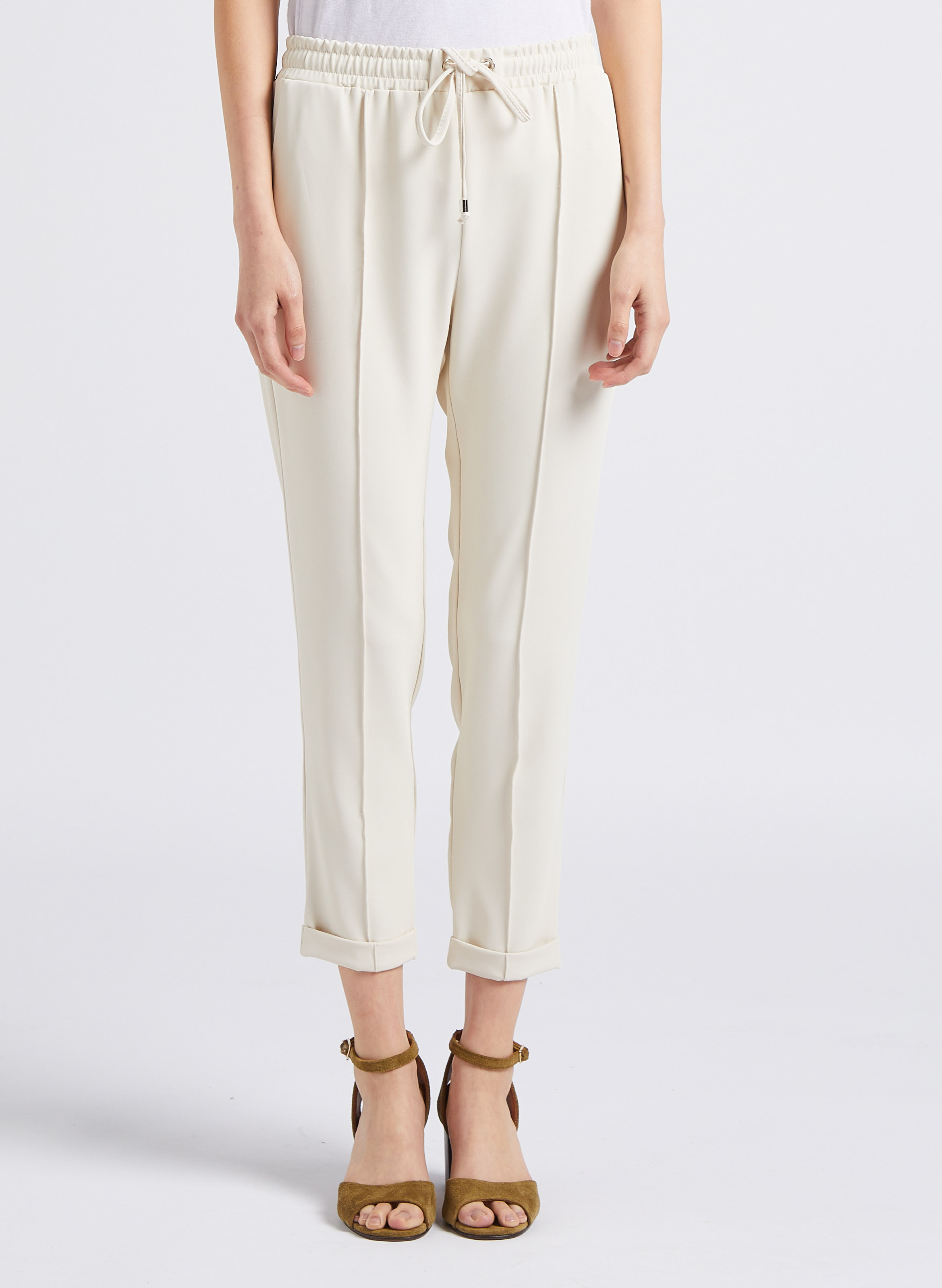 Pantalon carotte  IMPERIAL Beige
