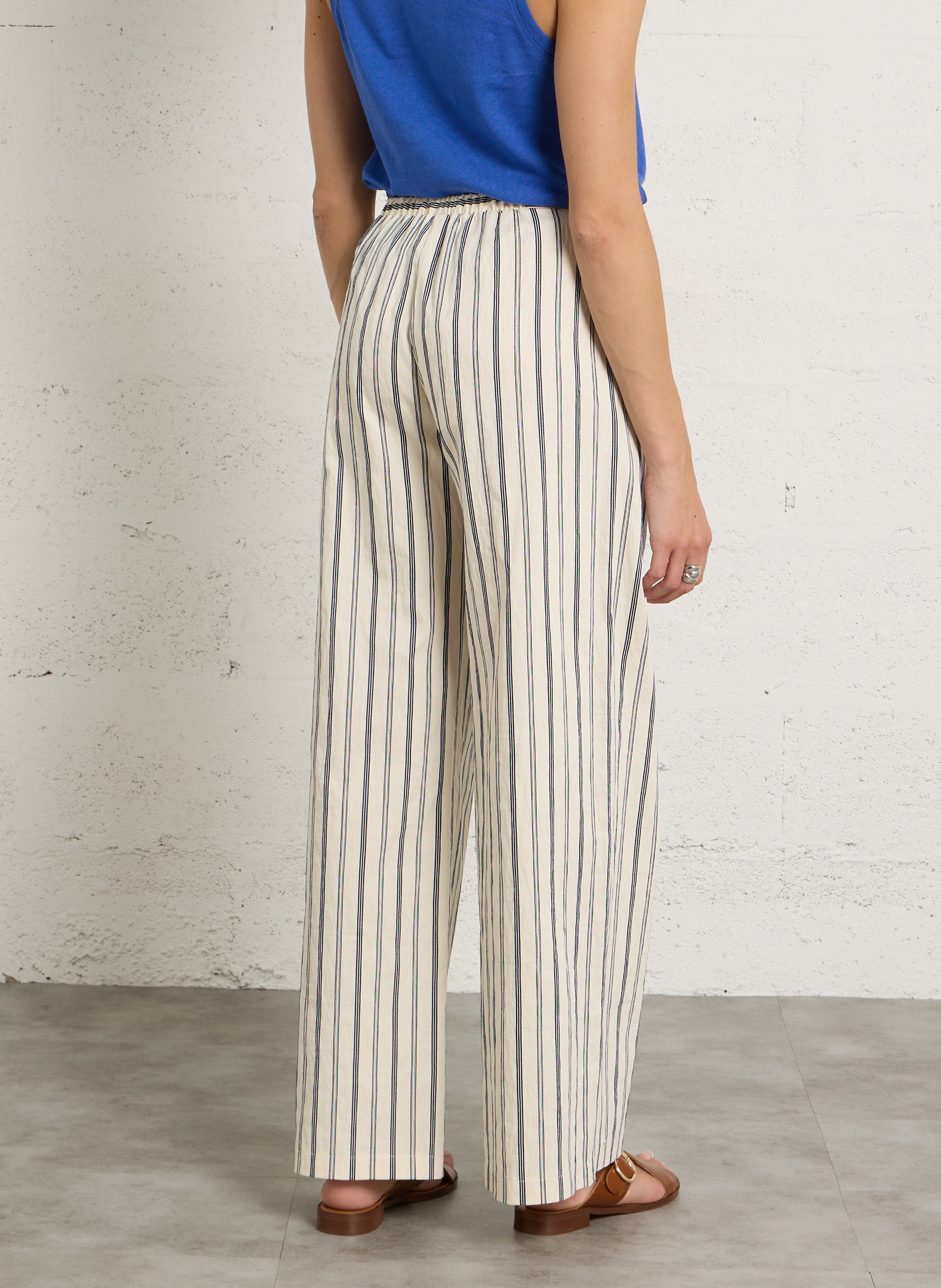 Chino van katoenmix IMPERIAL Blauw