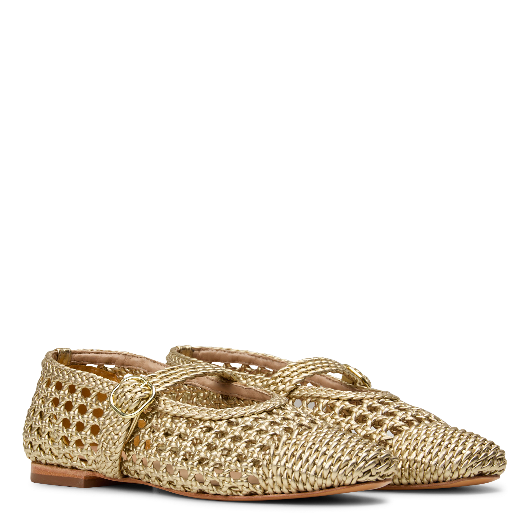 Ballerina's PETITE MENDIGOTE Goudkleurig