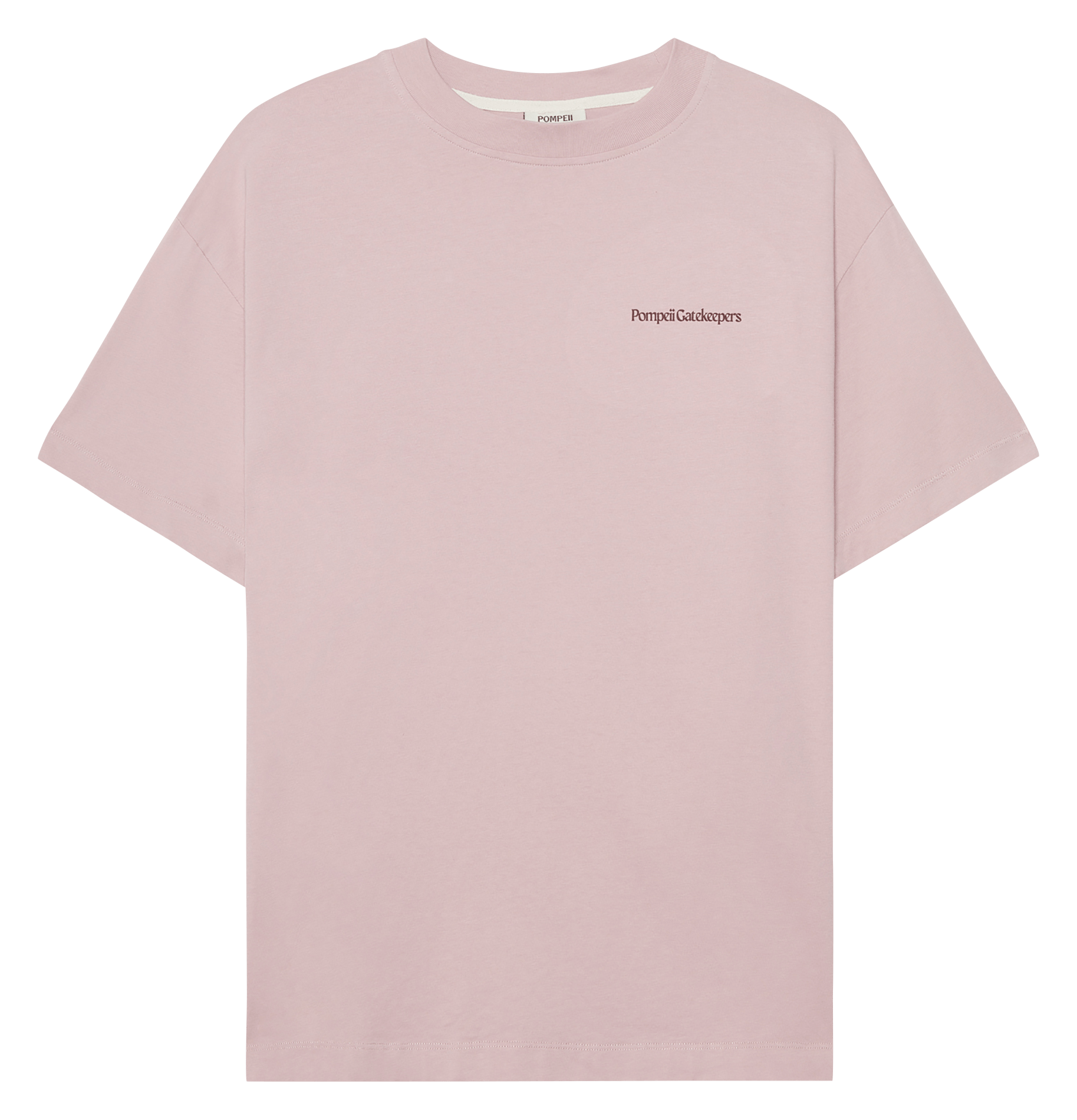 Round-neck printed T-shirt POMPEII Pink