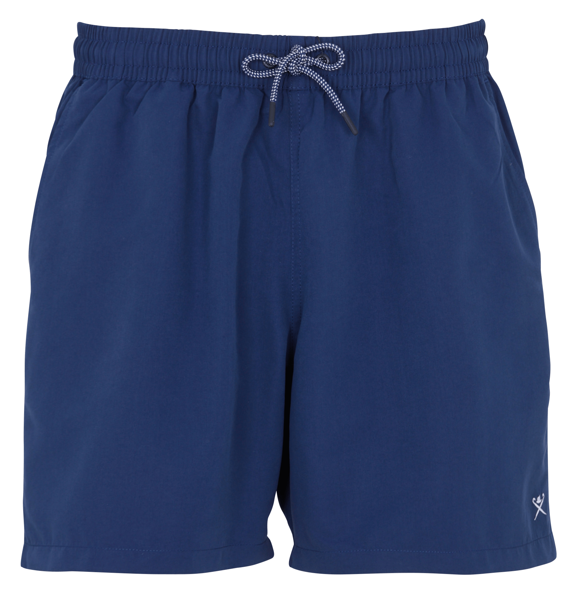 Short de bain élastiqué uni HACKETT Bleu