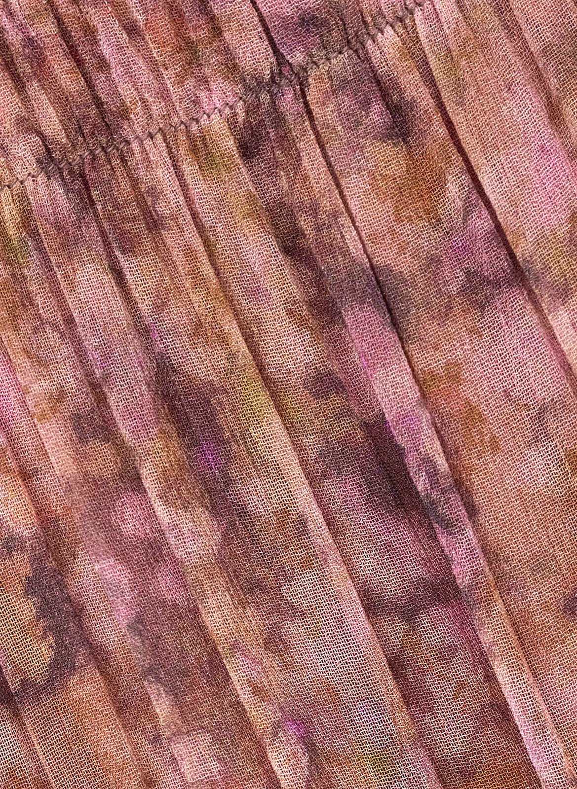Weites Midikleid mit Print BA&SH Rosa