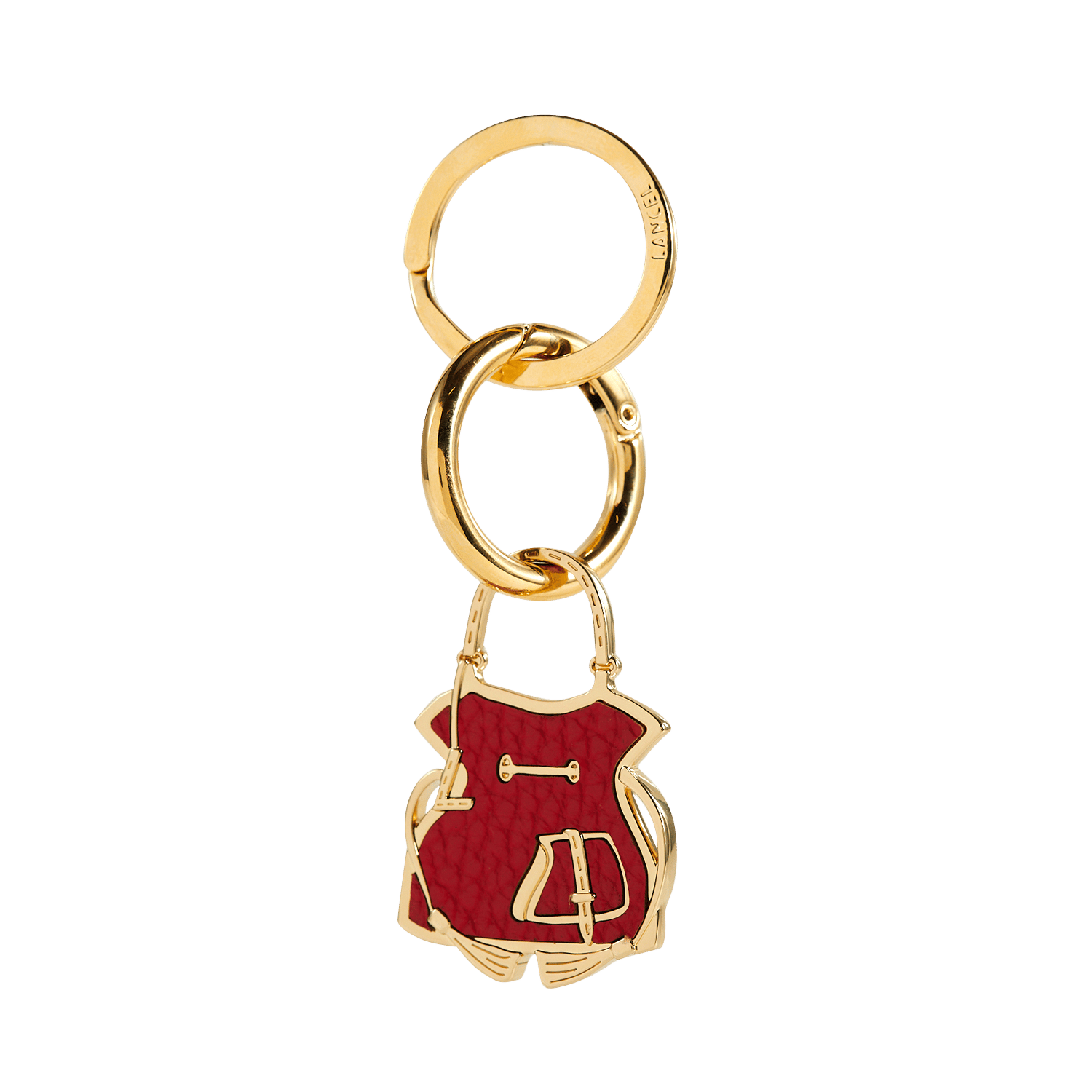Keyring LANCEL Red