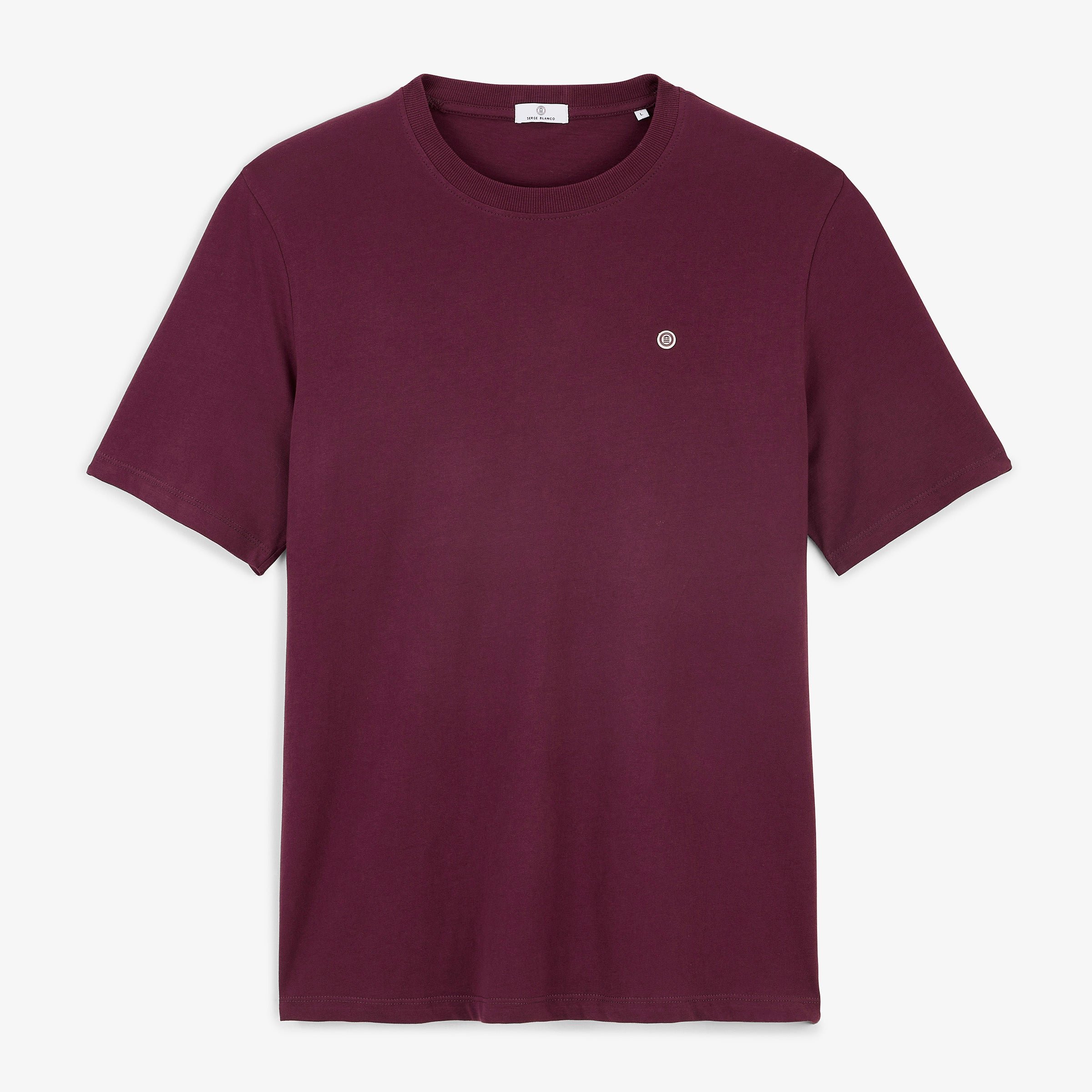 Short-sleeve round neck t-shirt SERGE BLANCO Red