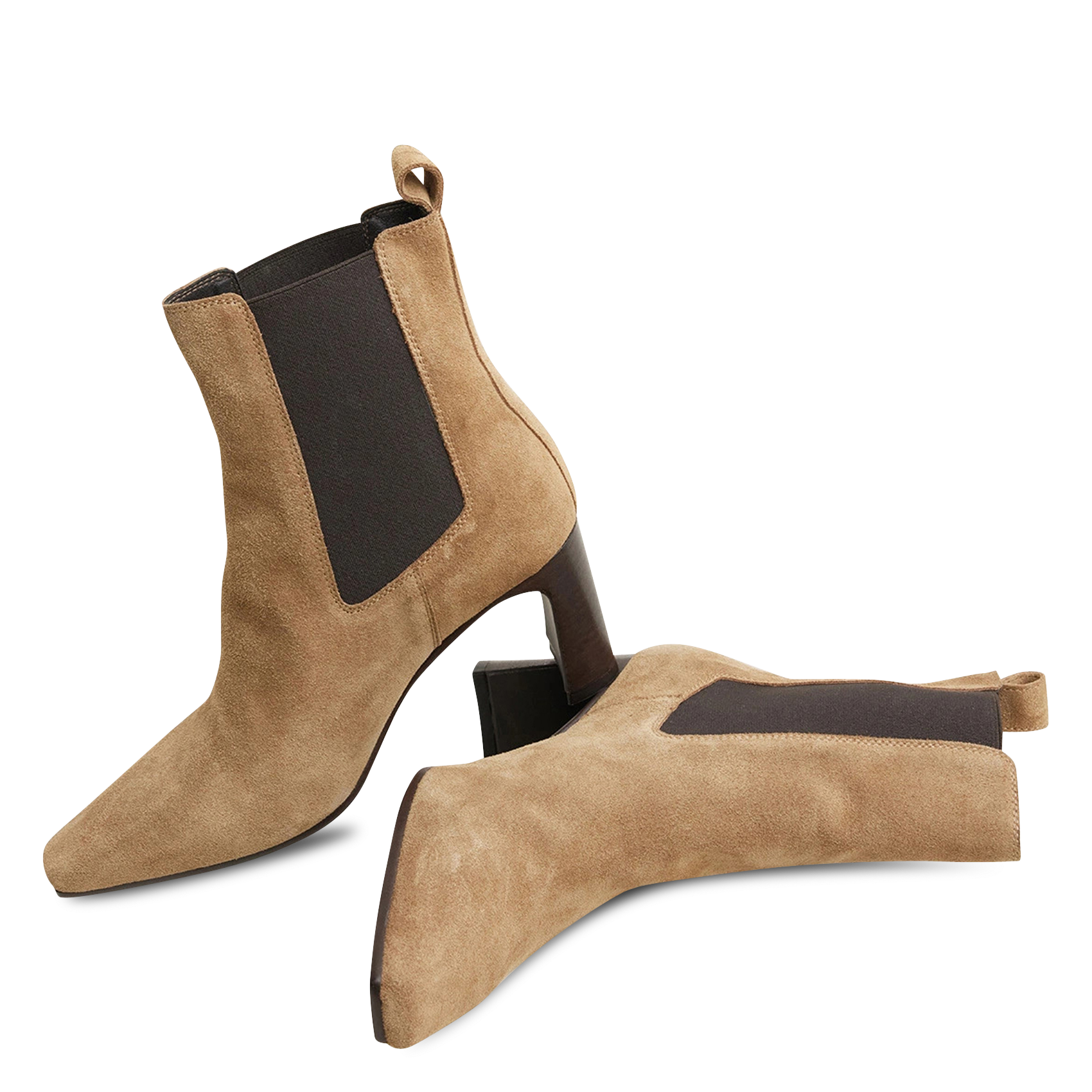 Lackleder-Stiefeletten JONAK Braun