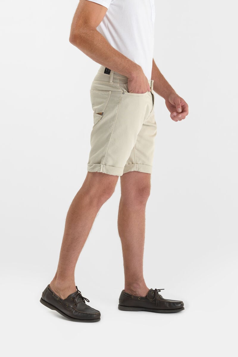 Zipped Bermuda shorts LE TEMPS DES CERISES Beige