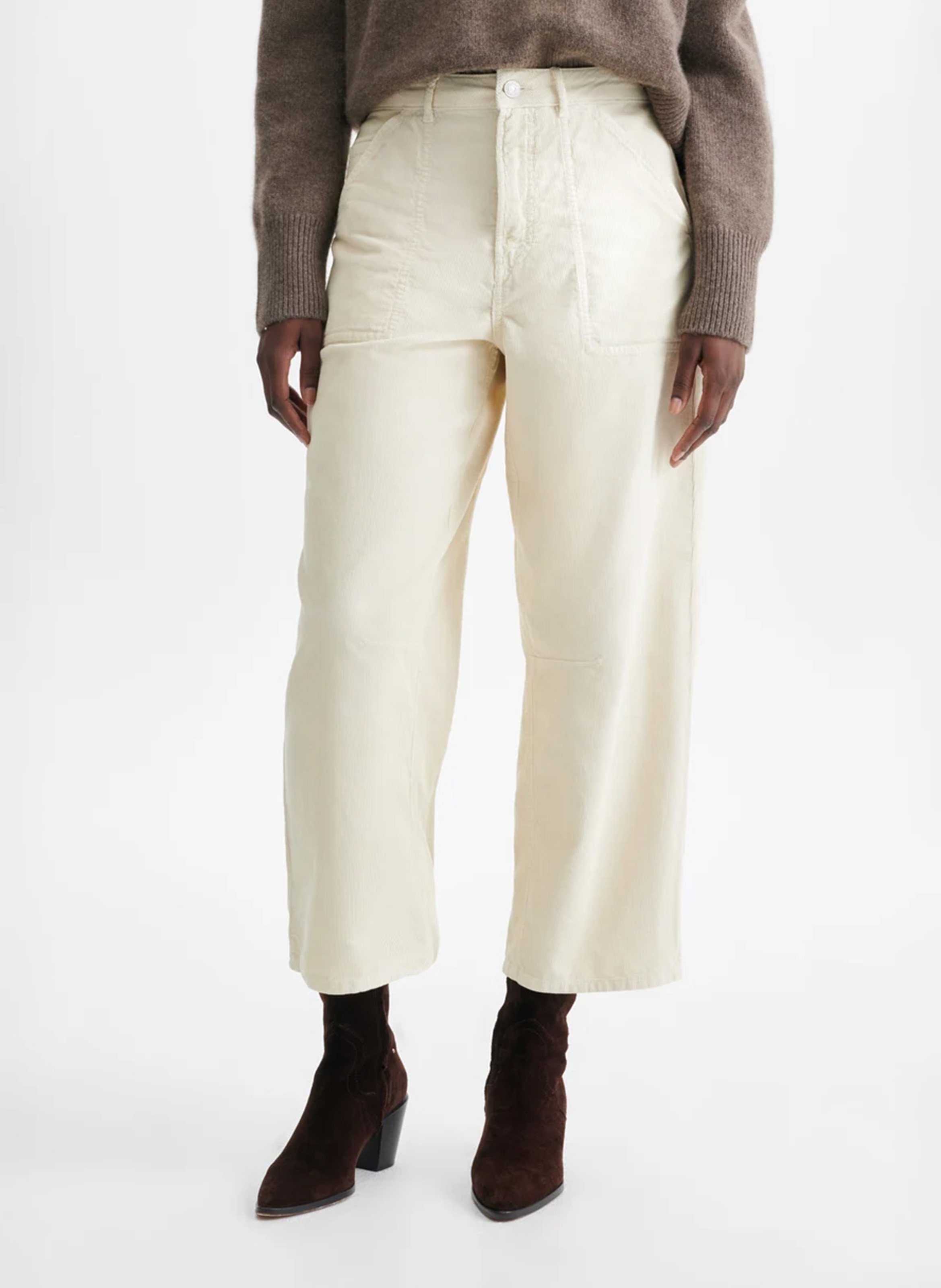 Jean large cropped en coton VANESSA BRUNO