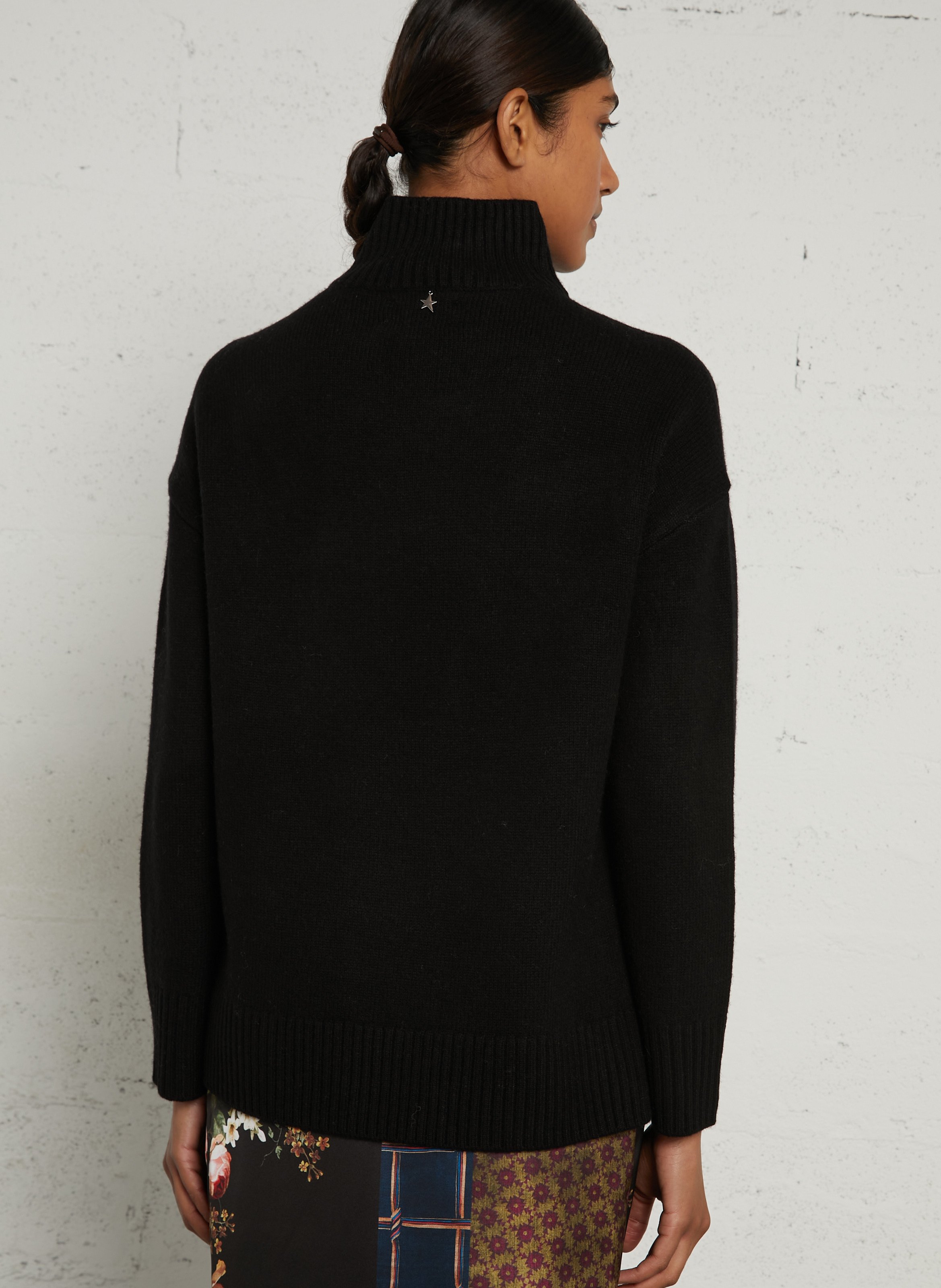Wool high-neck jumper SUD EXPRESS Black