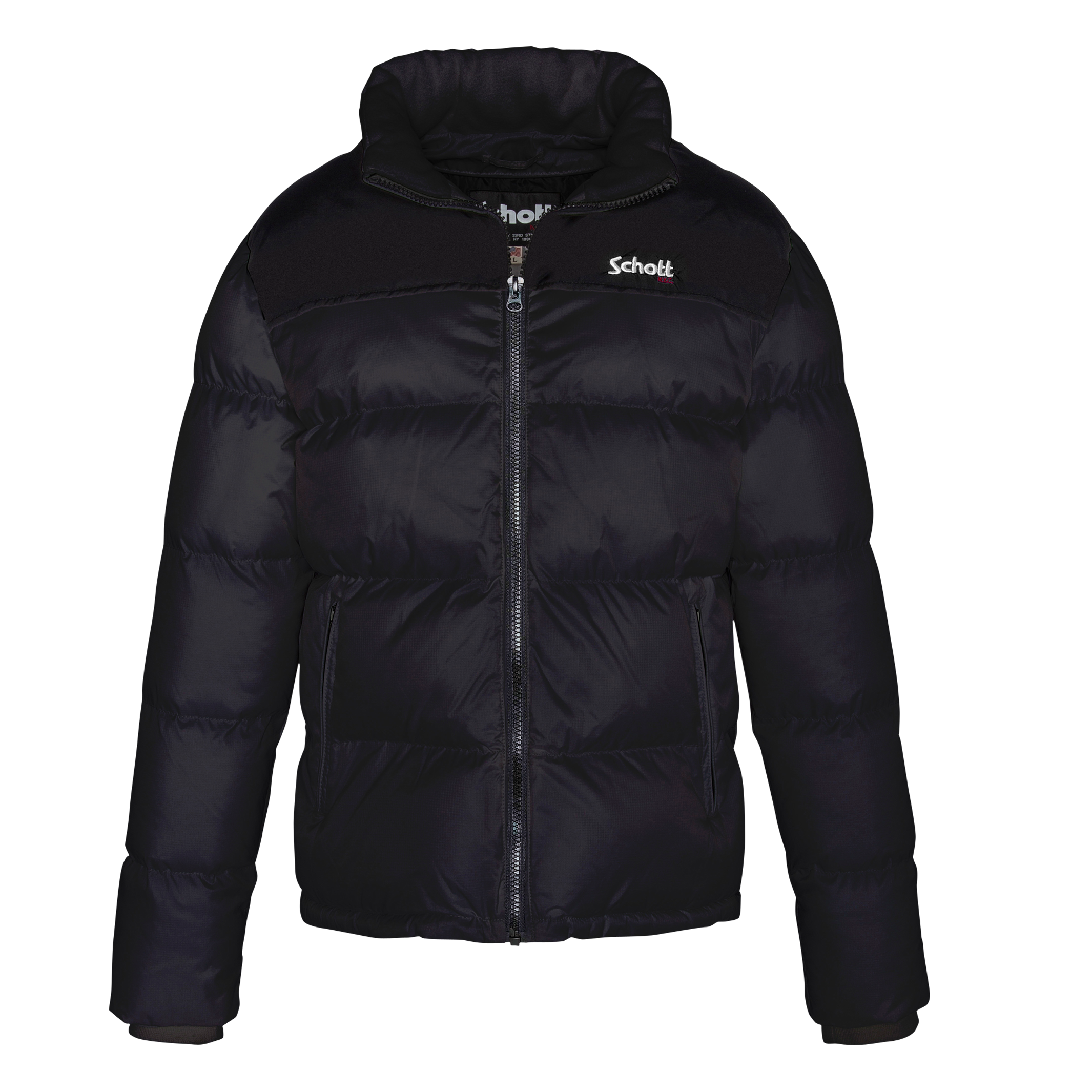 Doudoune col montant SCHOTT Noir