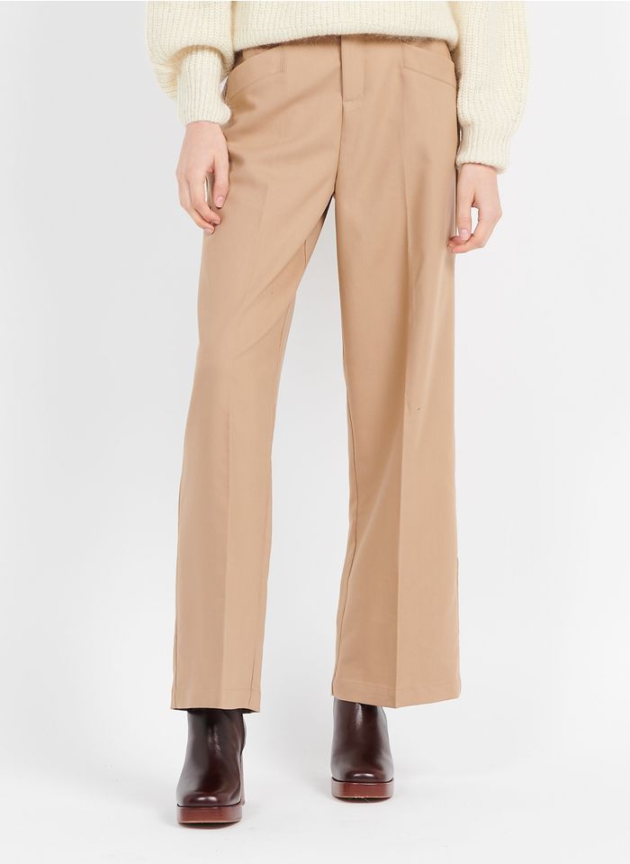 GRACE ET MILA Pantalon large  | Beige