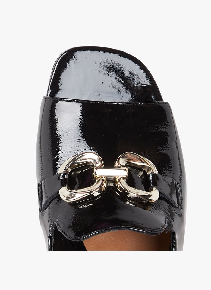 Patent Leather Mules Ver Noir Mellow Yellow Women Place des