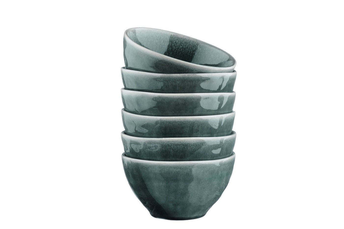 Bowl moon ø14.5cm - 6 pieces - ink Blue