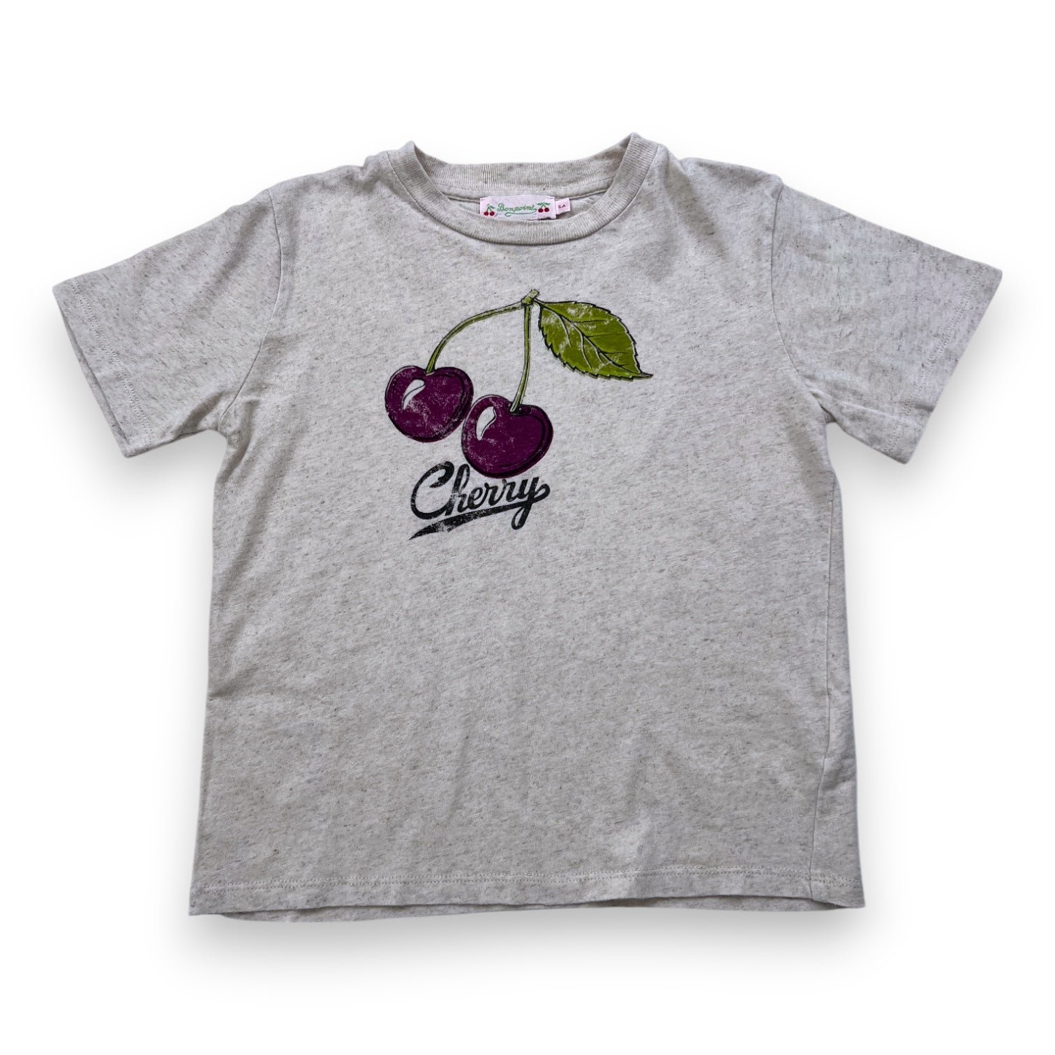 Beige children's T-shirt - 6 years BONPOINT - Seconde Main Beige