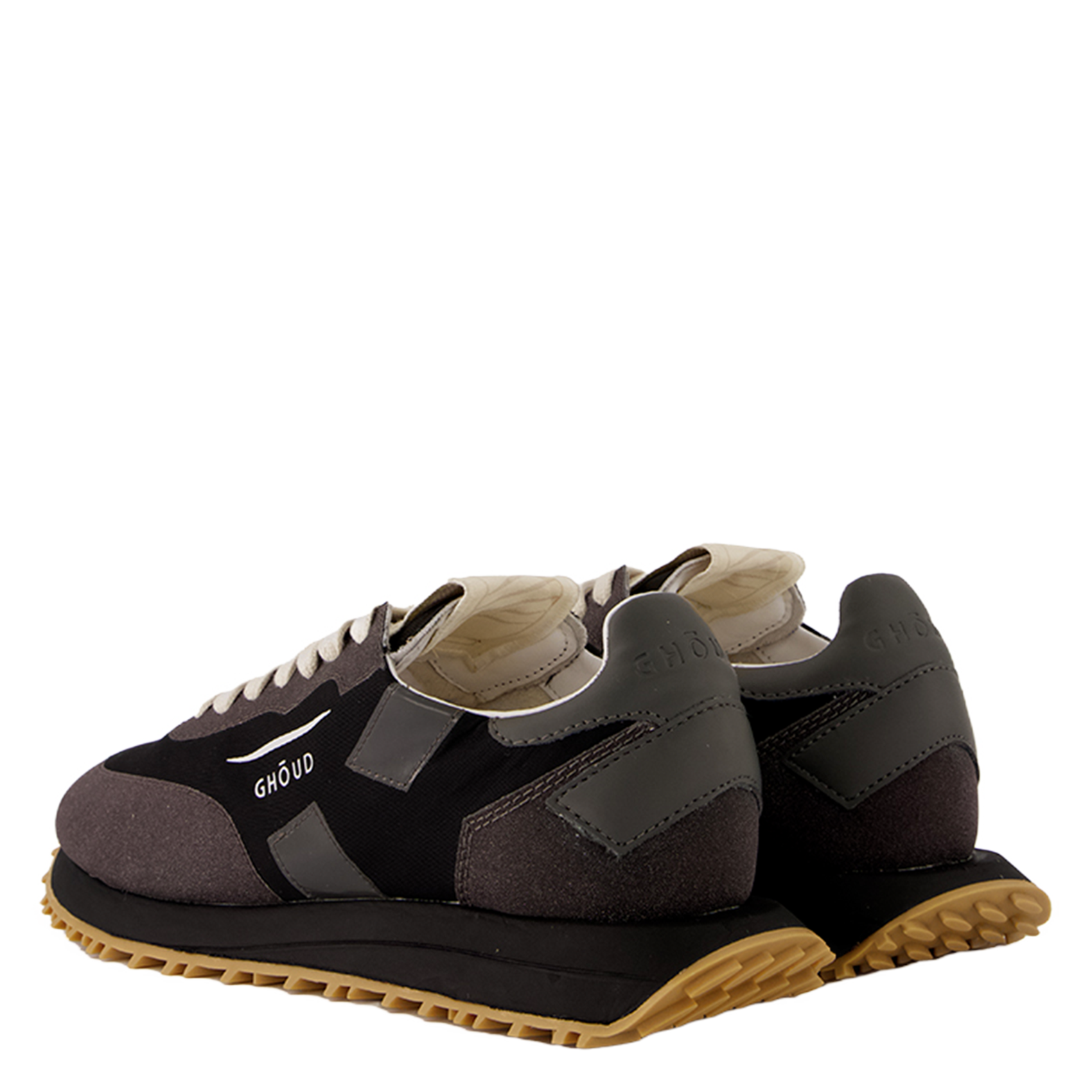 Niedrige Sneaker mit Glitzereffekt GHOUD VENICE Schwarz