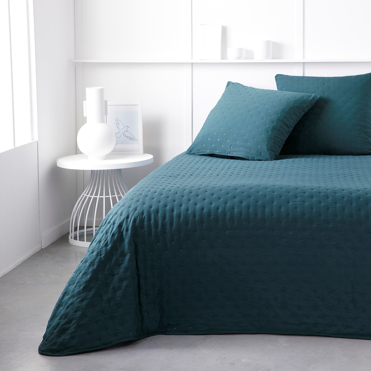 Boutis bedspread TODAY LINGE DE MAISON Green