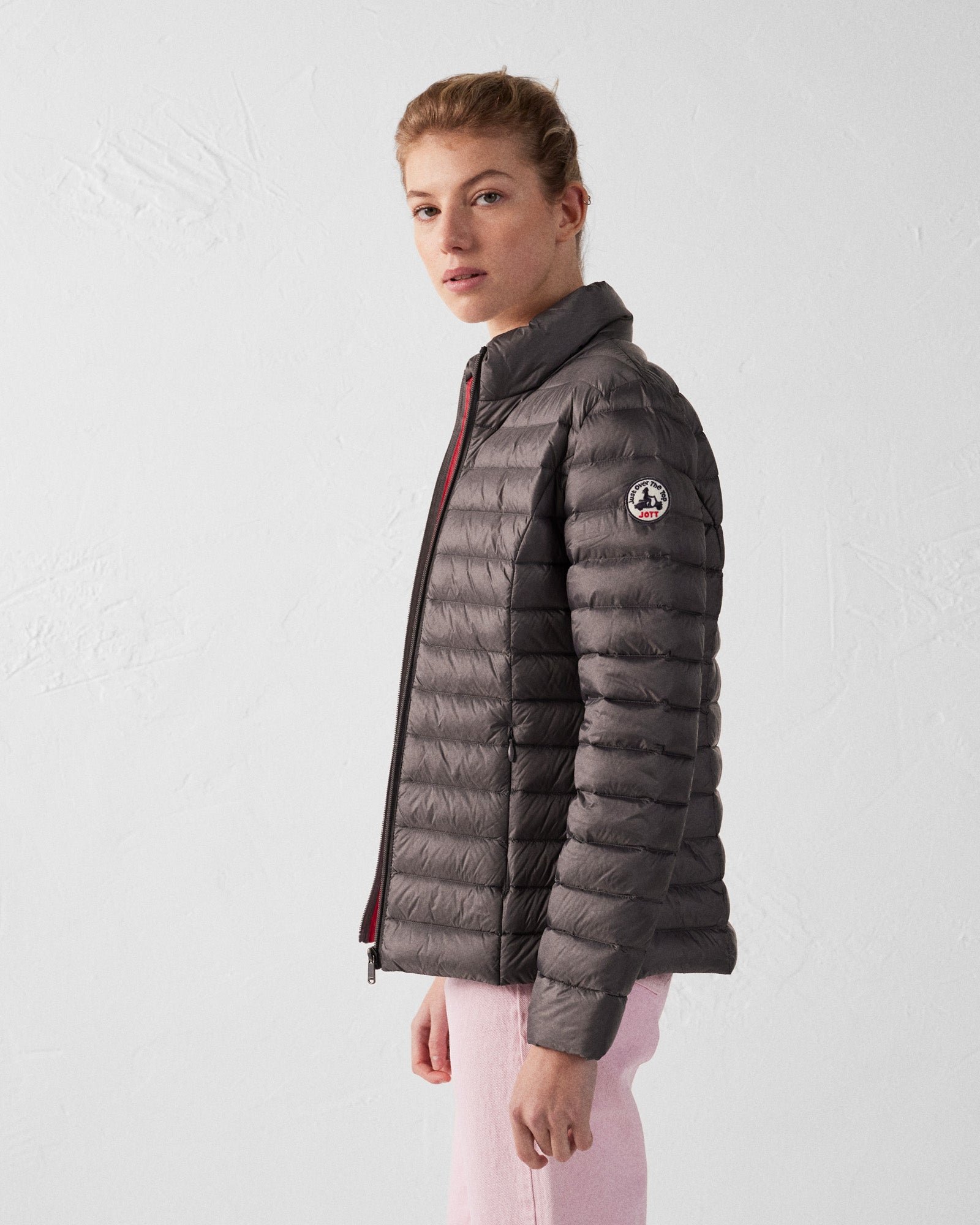 Lightweight down jacket JOTT Grey