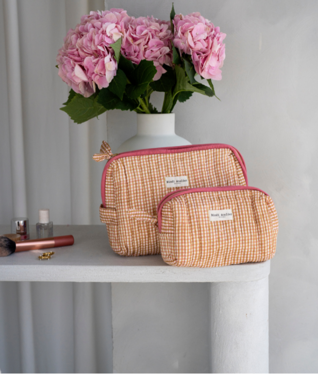 Sponge bag BINDI ATELIER Orange