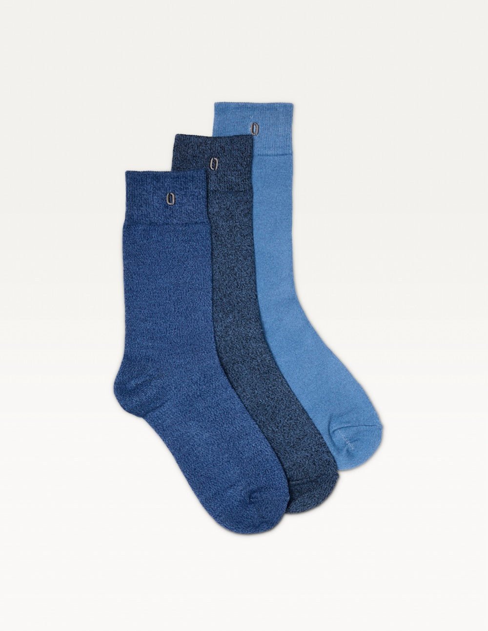 Pack of 3 pairs of socks ODAJE EX. M.MOUSTACHE Blue