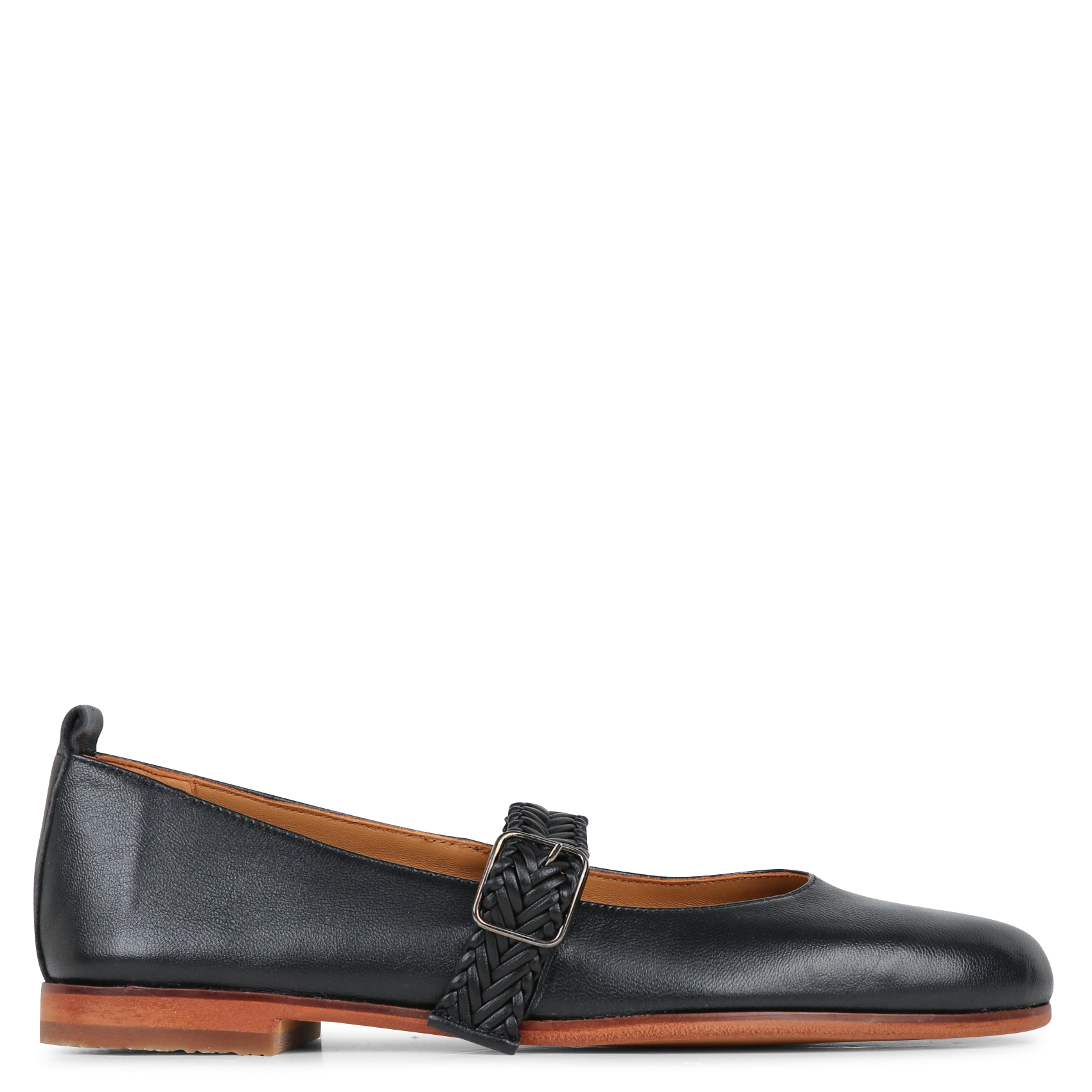 Ballerines en cuir KOSMA MENORCA Noir