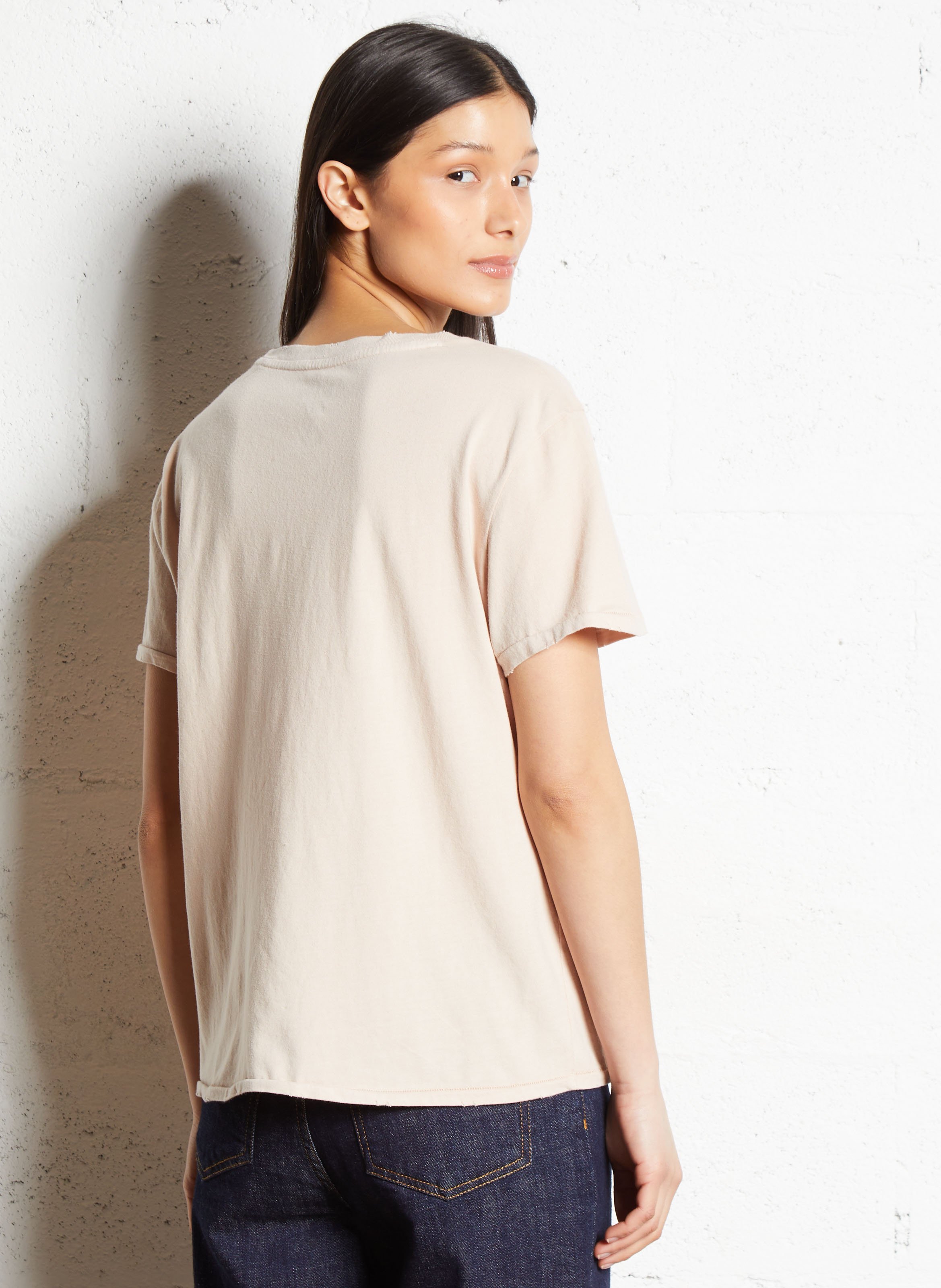 Oversized cotton screen-printed t-shirt NEWTONE Grey