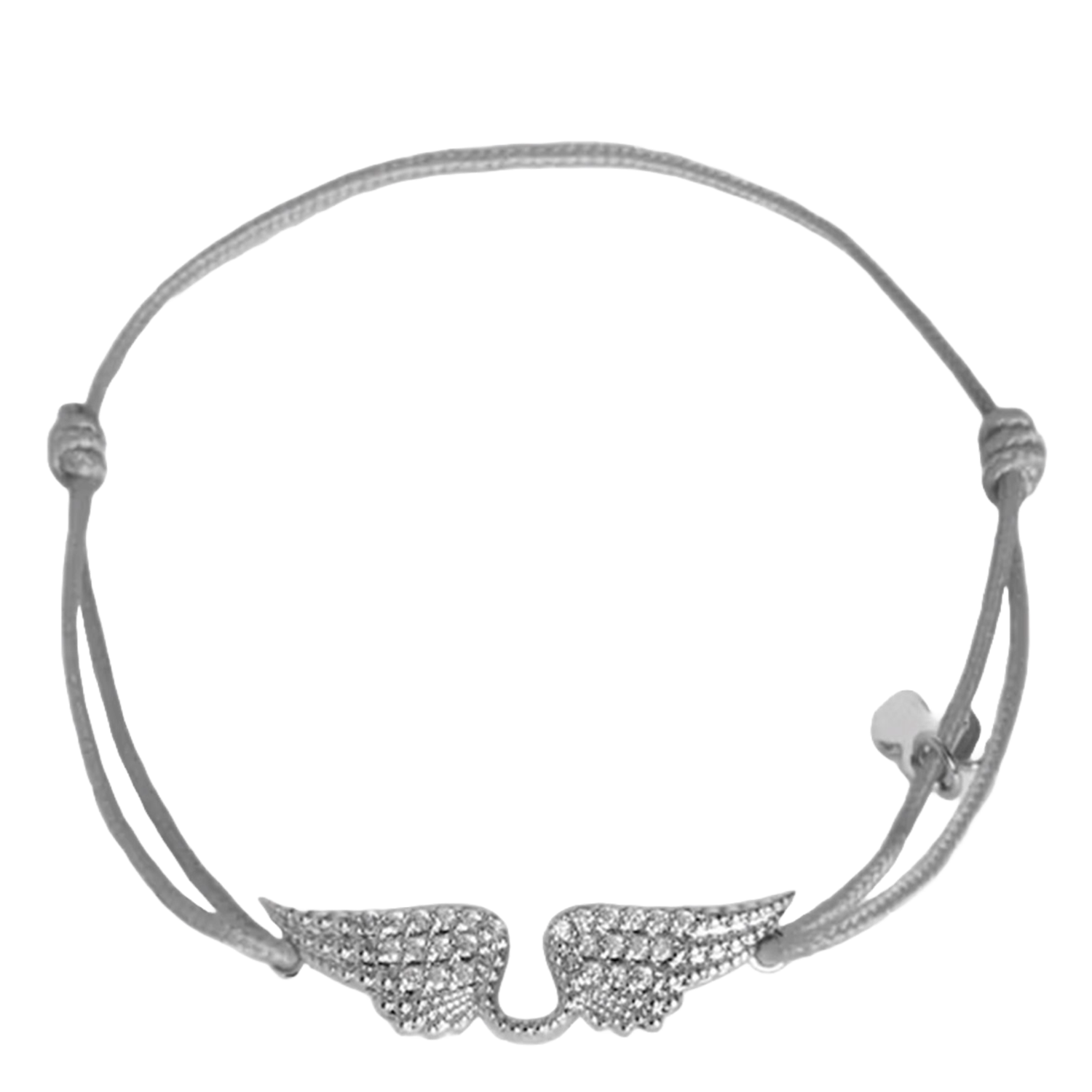 Bracelet à strass ZADIG&VOLTAIRE Gris