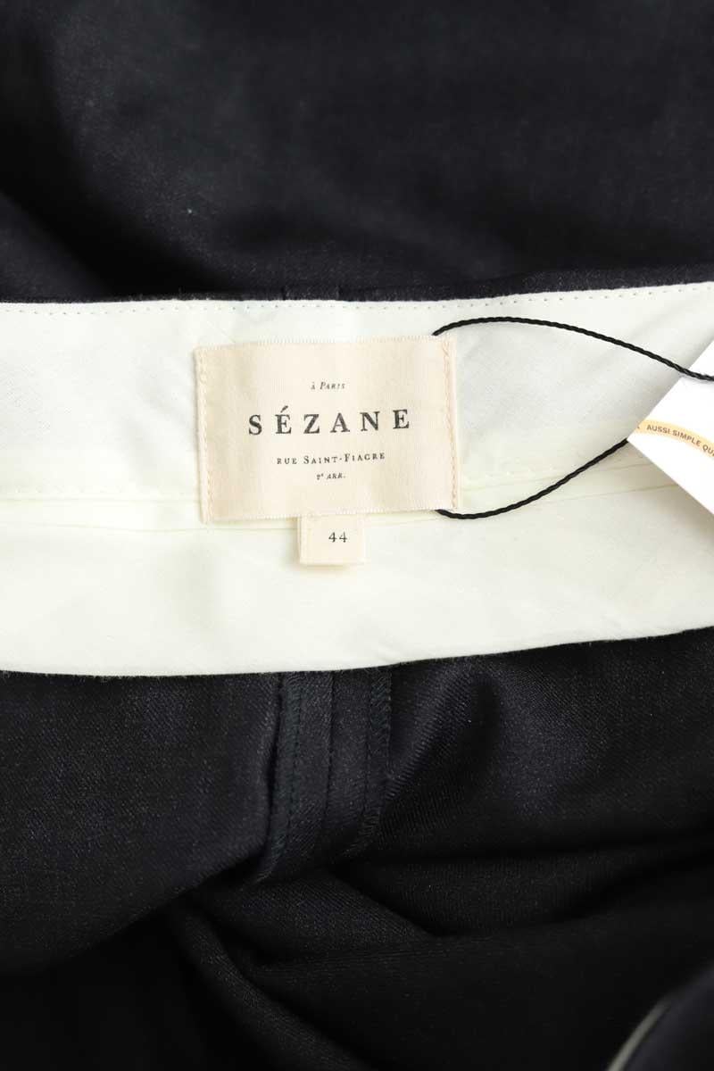 Bandol straight woollen trousers SEZANE - Seconde main Grey