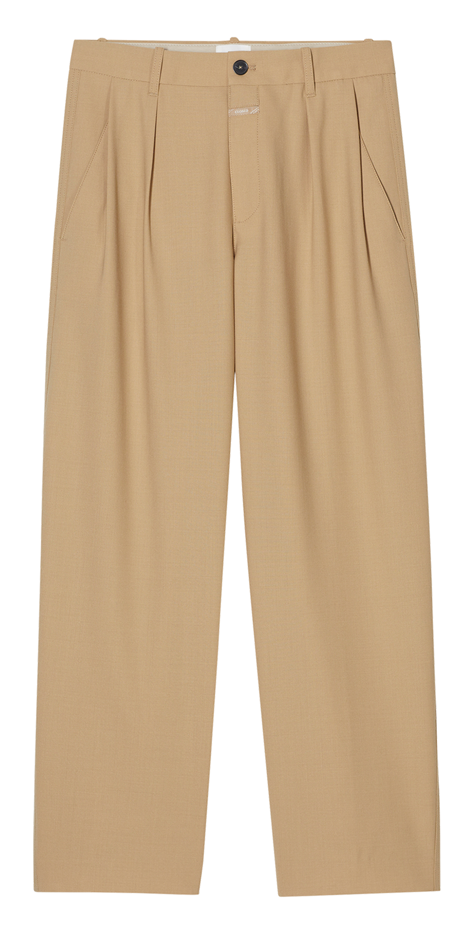 Wide pleated trousers  CLOSED Beige