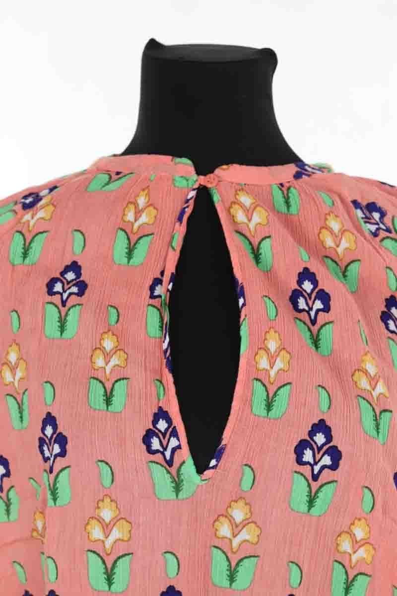 Cotton blouse ANTIK BATIK - Seconde Main Pink