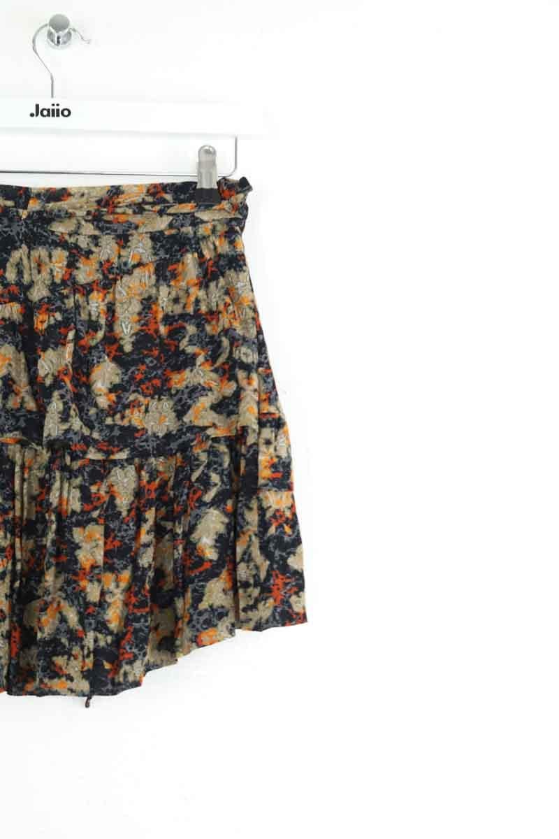 Khaki mini skirt IRO - Seconde Main Khaki