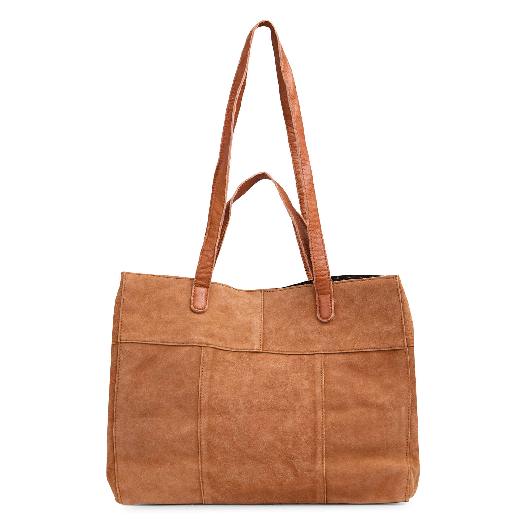 Dori leather shoulder bag PIECES Brown