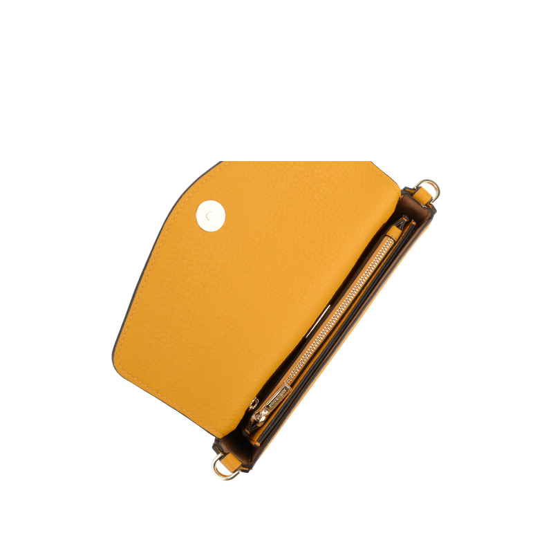 Clutch bag - calfskin POURCHET Red