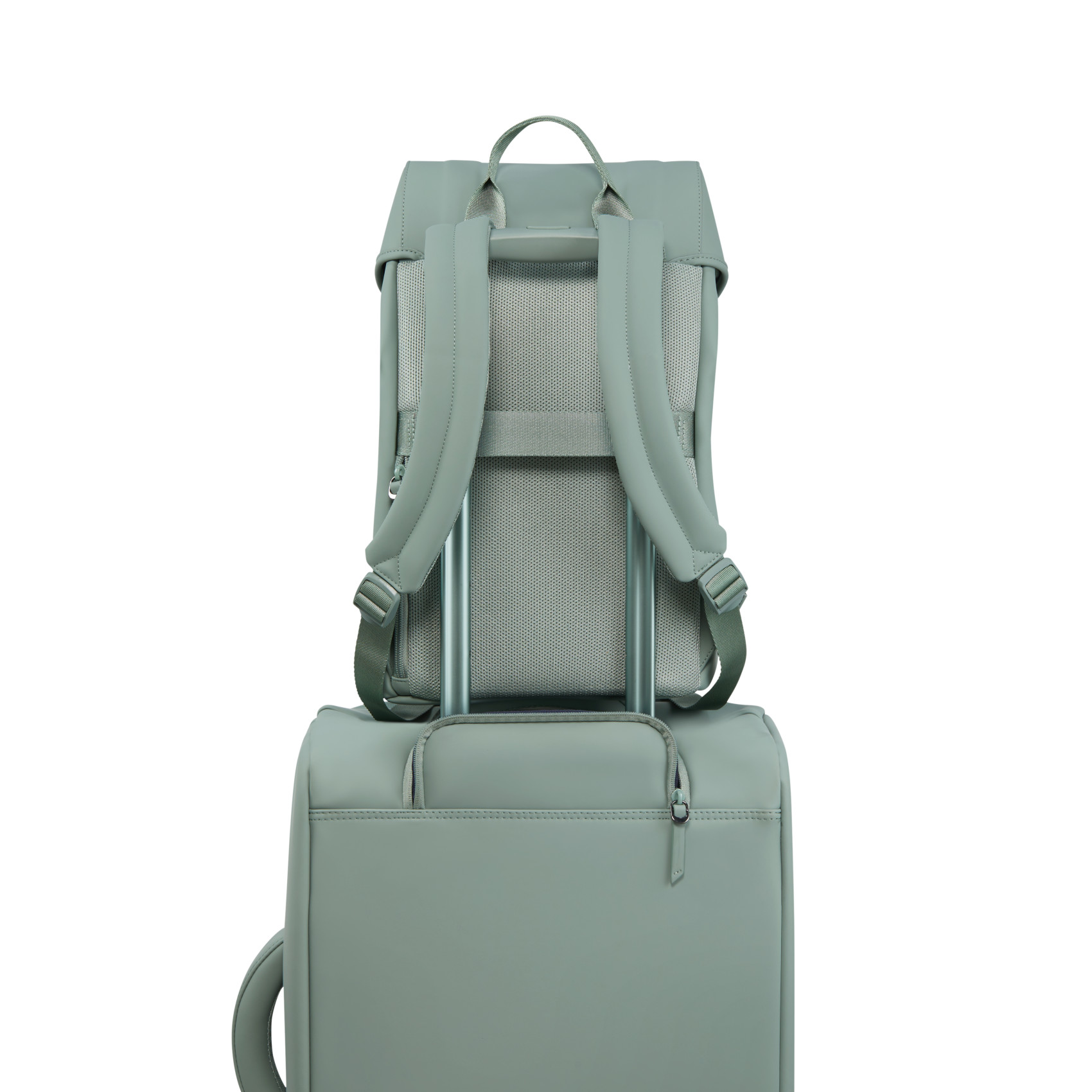 Lost in Berlin mini Exile backpack size S LIPAULT Green