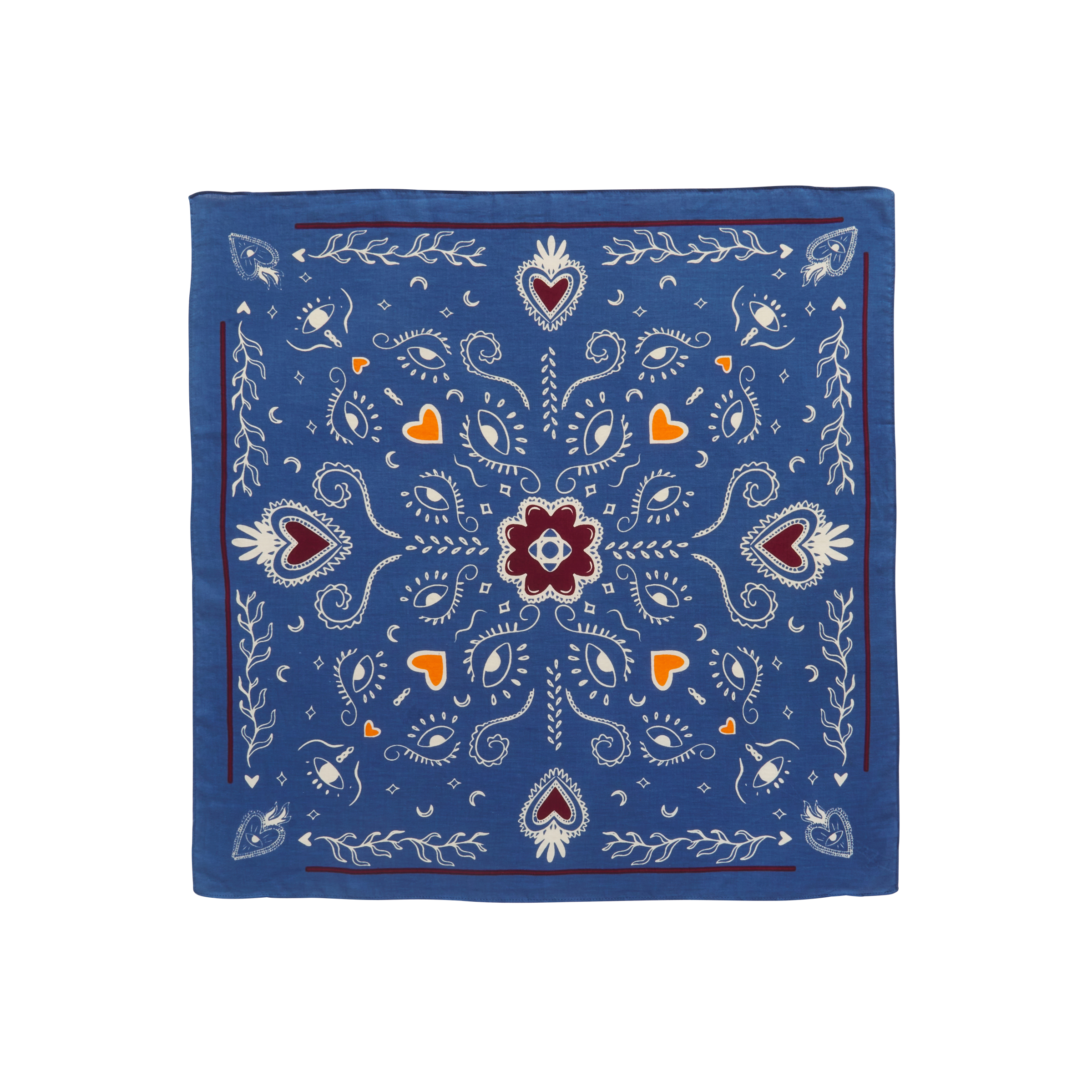 Small organic cotton scarf Lise BILLYBELT