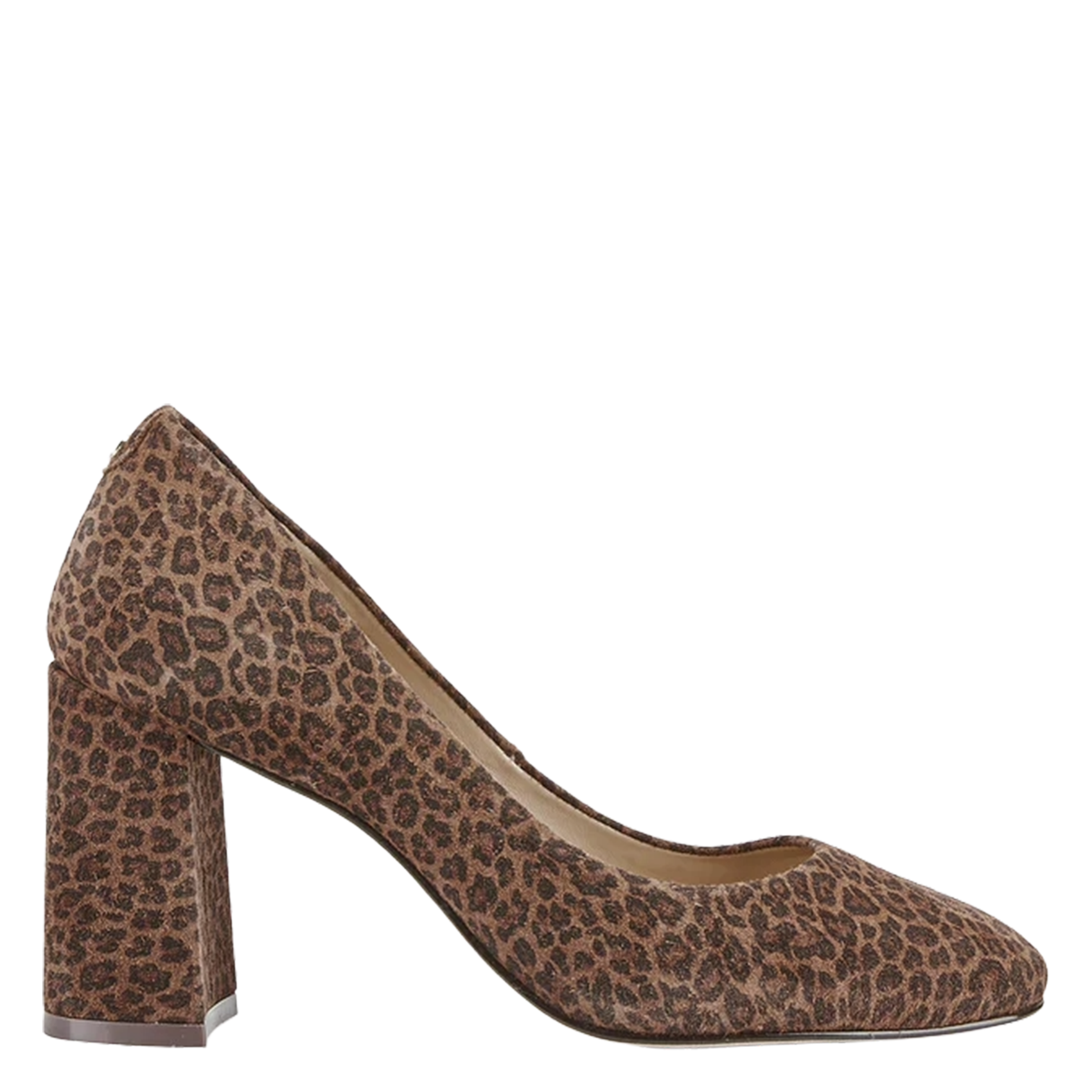 Escarpins en cuir velours imprimé léopard COSMOPARIS Beige