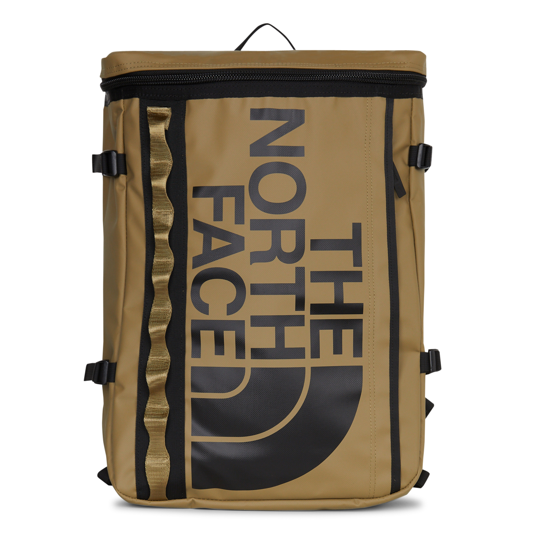 Sac à dos zippé uni à logo  THE NORTH FACE Marron