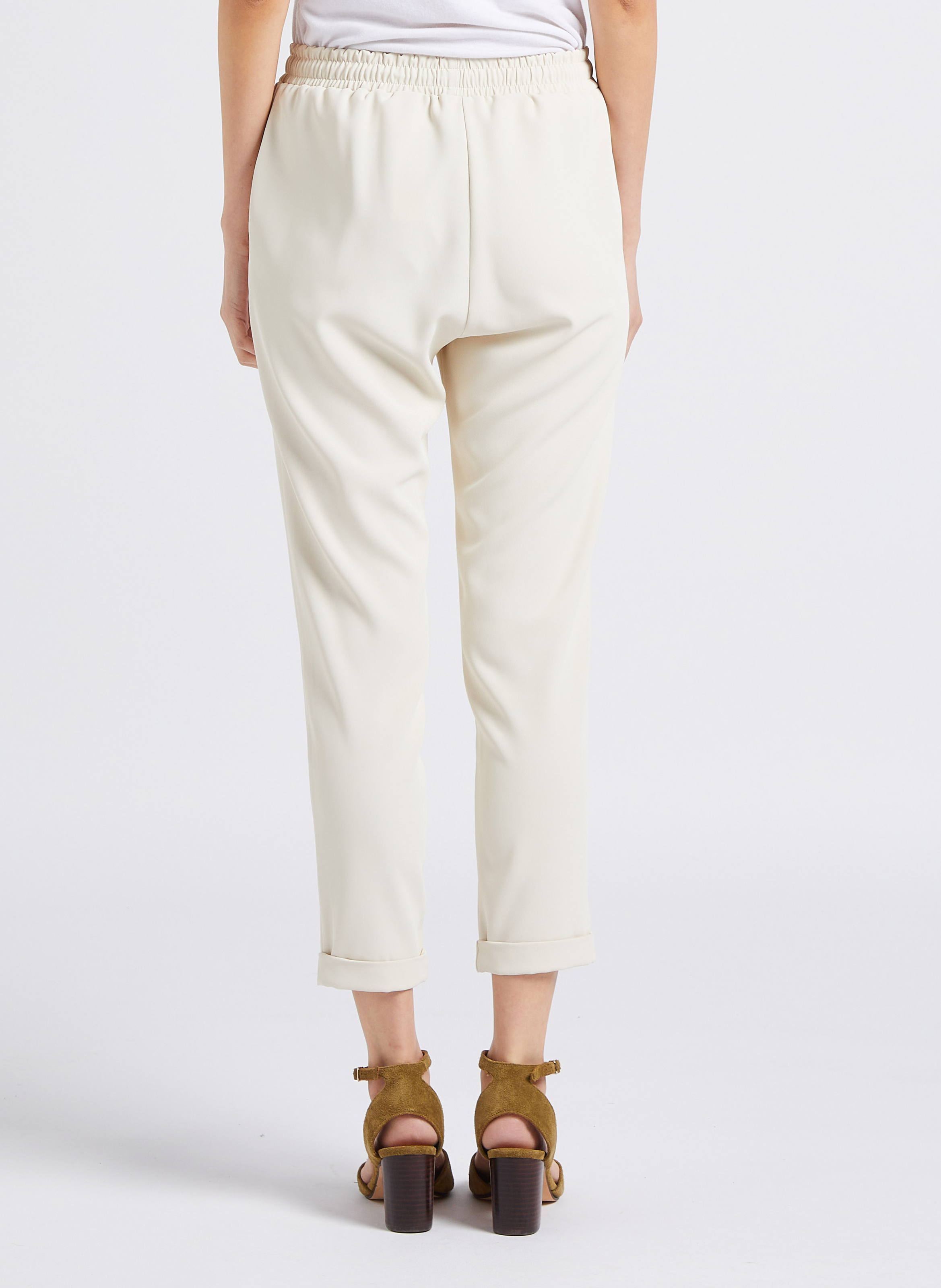 Pantalon carotte  IMPERIAL Beige