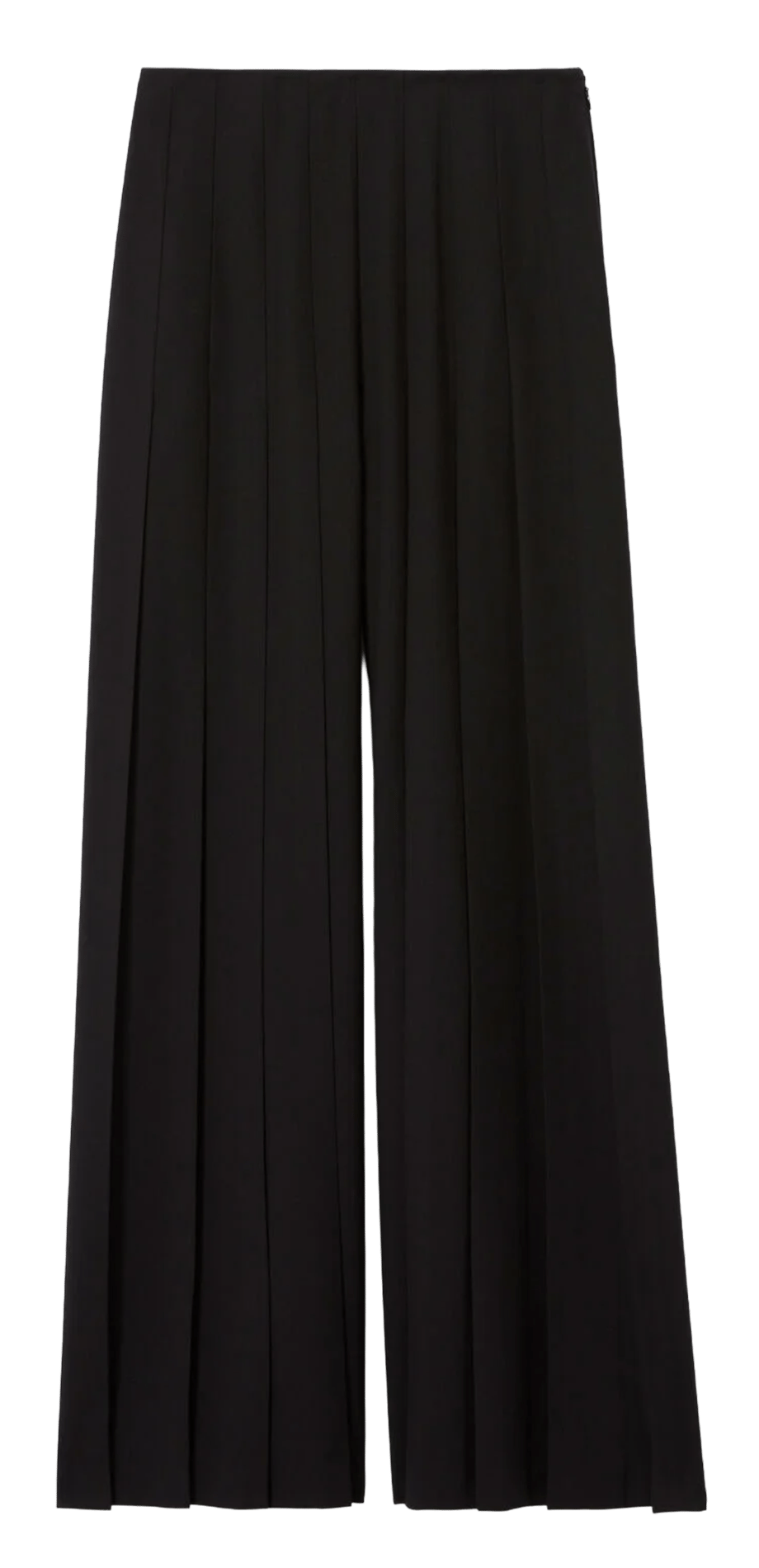 Pleated wide pants CLAUDIE PIERLOT Black