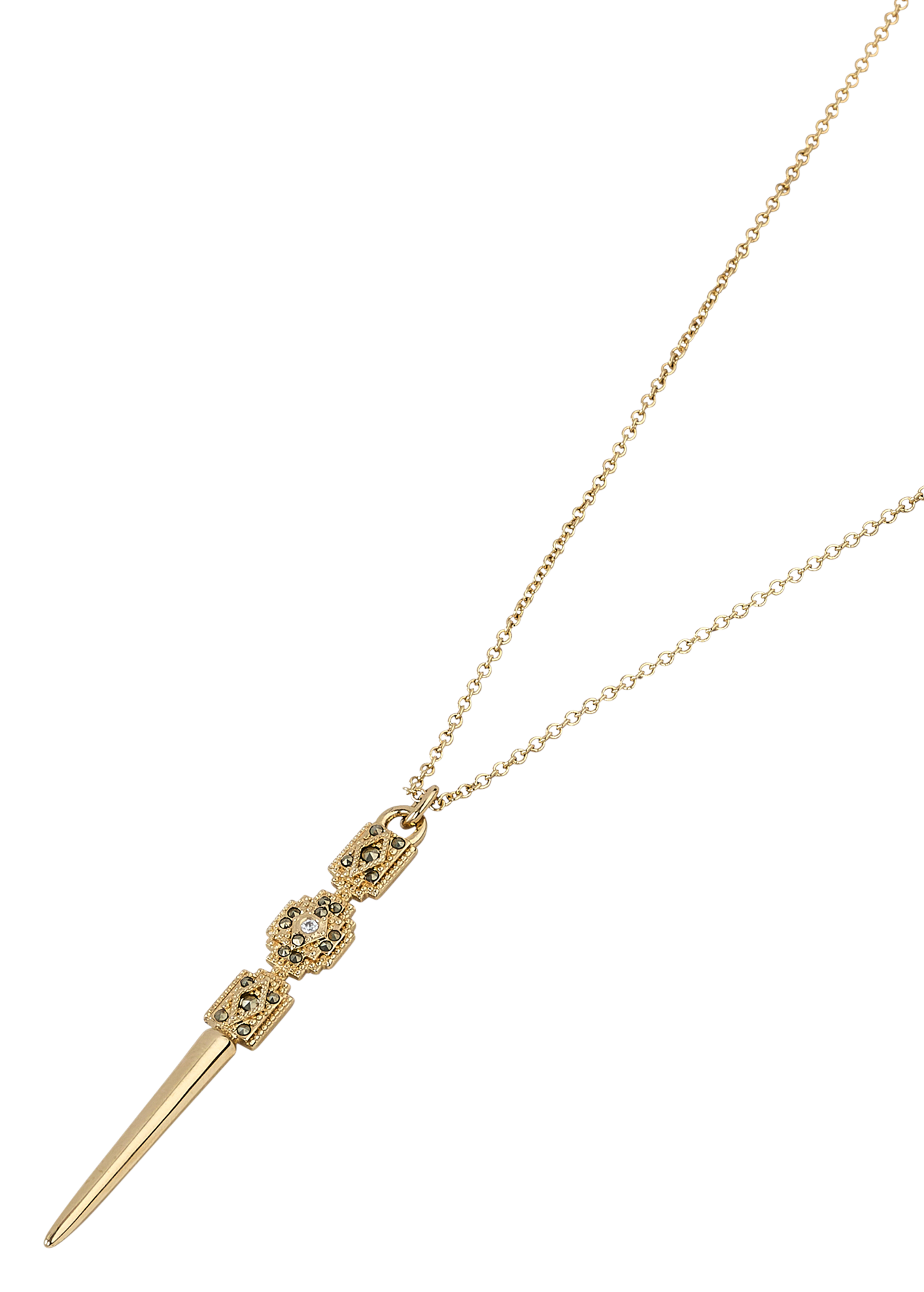 Long necklace BA&SH Golden