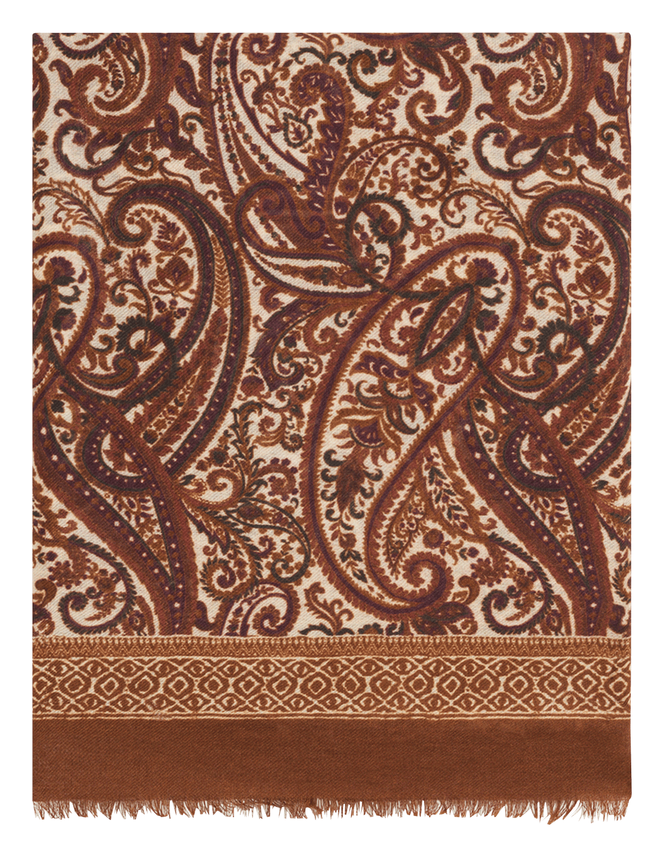 Wool scarf GERARD DAREL Brown