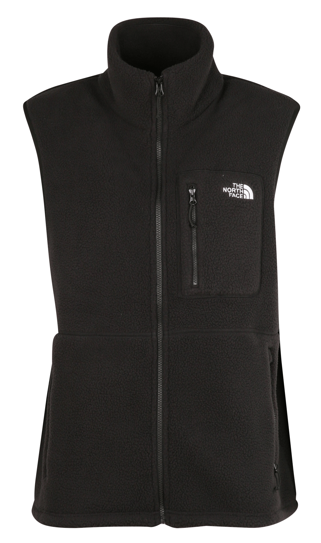 Oversized mouwloos fleecevest THE NORTH FACE Zwart