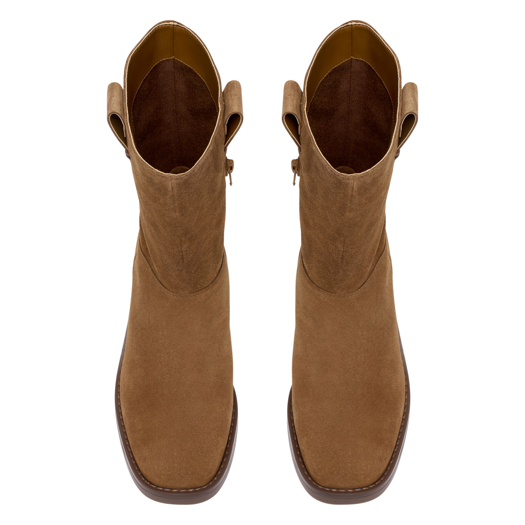 Bottines en cuir CLARKS Marron