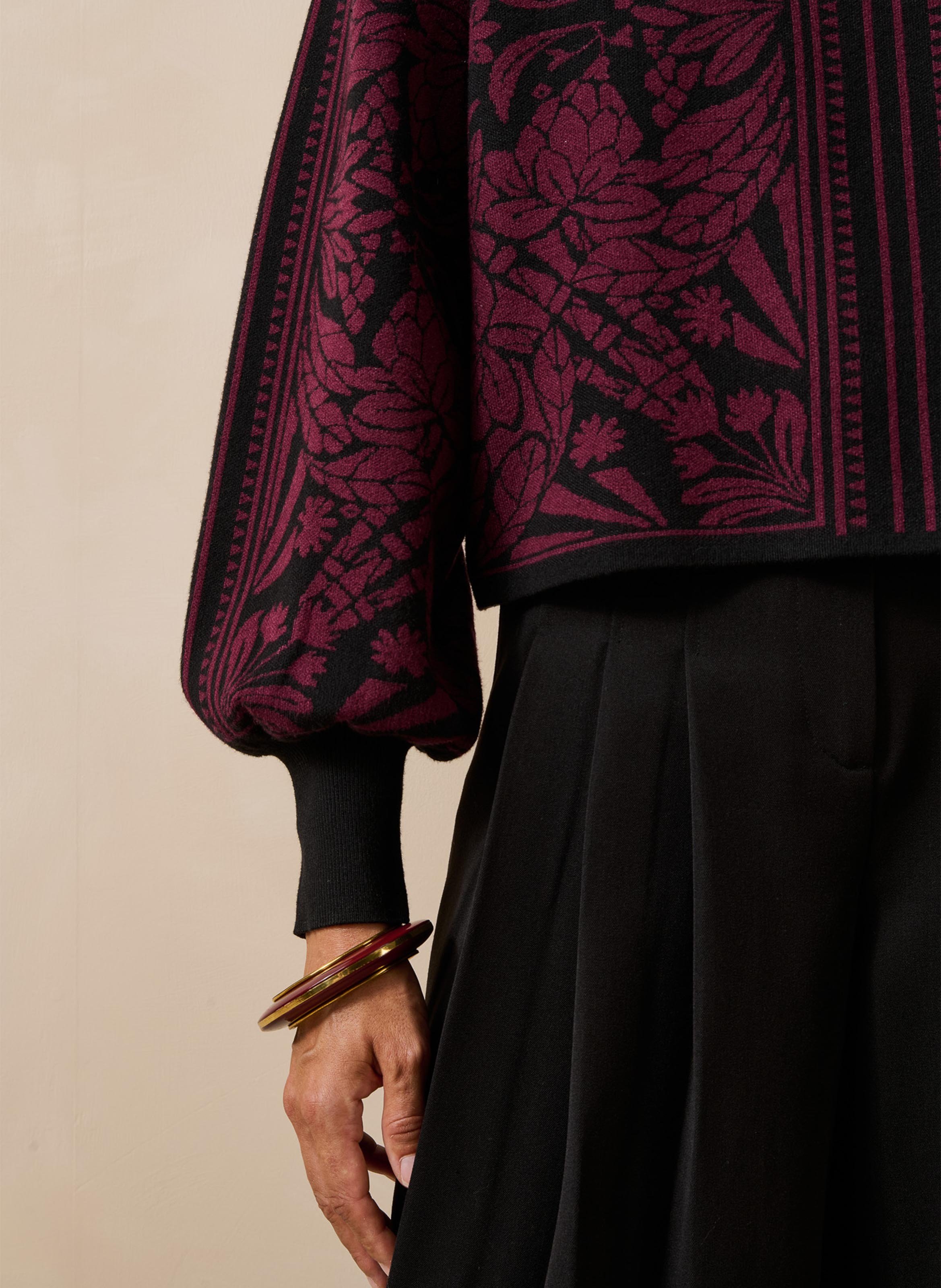 Oversize-Pullover mit Print LA FEE MARABOUTEE Mehrfarbig