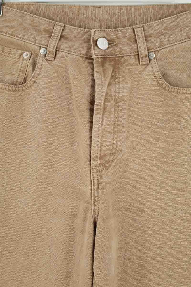 Wide-leg jeans LAURENCE BRAS - Seconde Main Beige