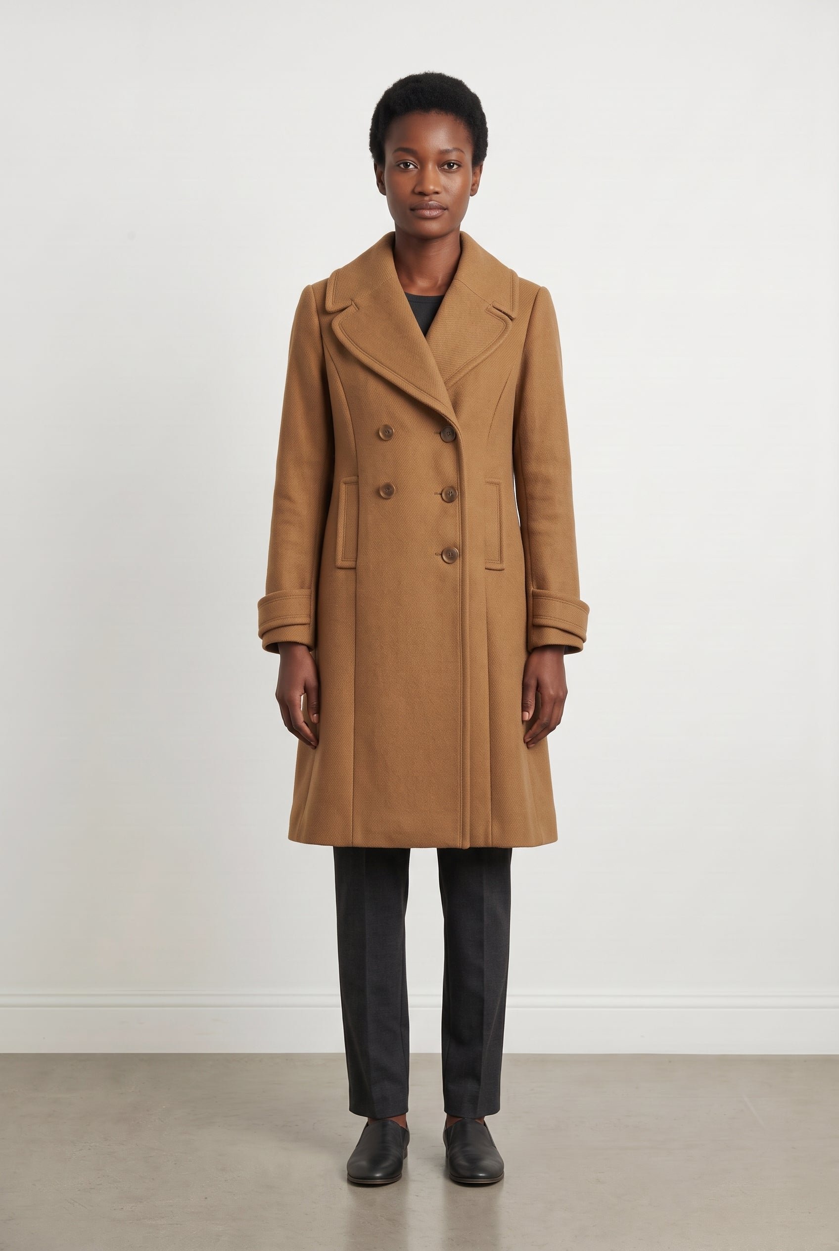 Long coat TARA JARMON - Seconde Main Brown