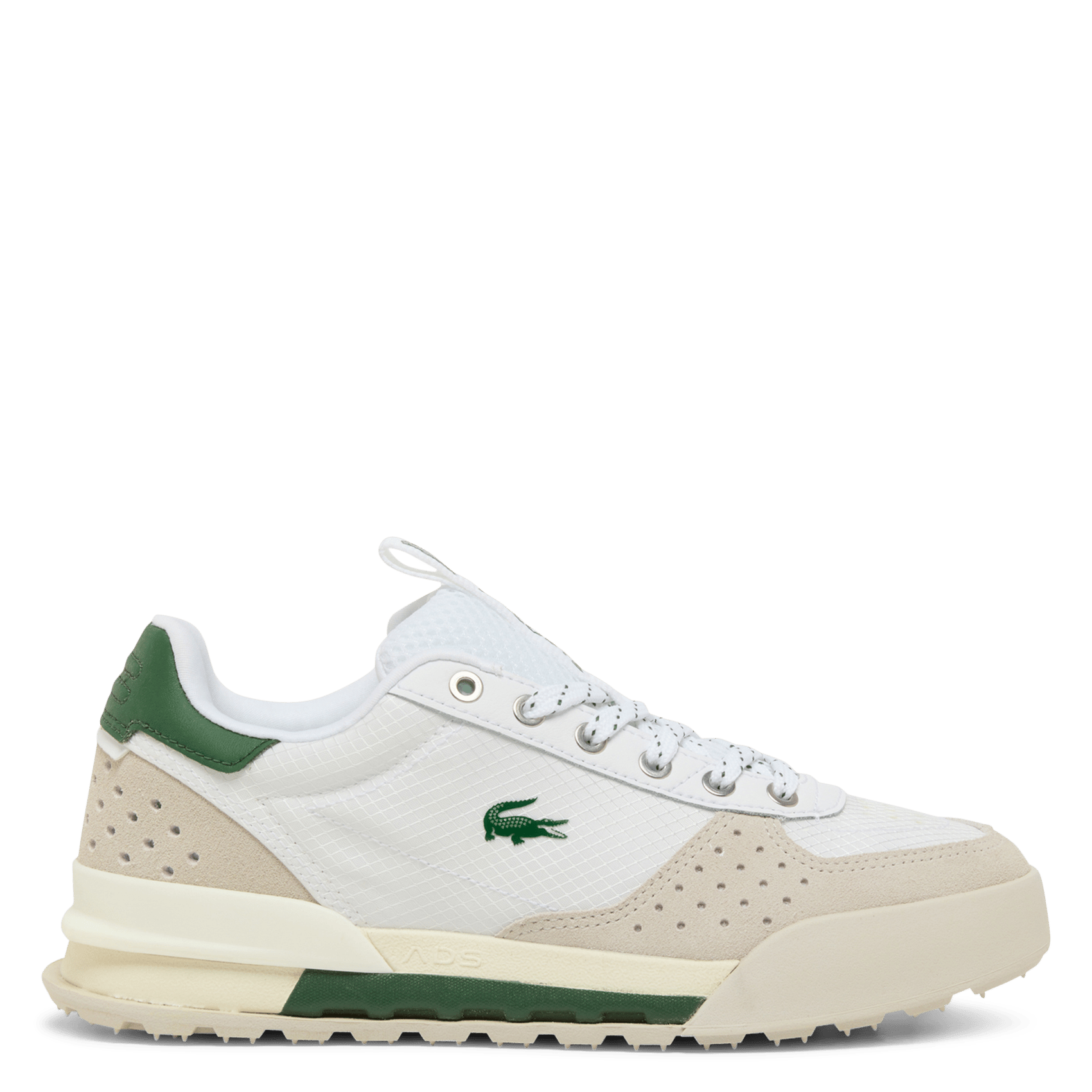 Low-top leather trainers LACOSTE White