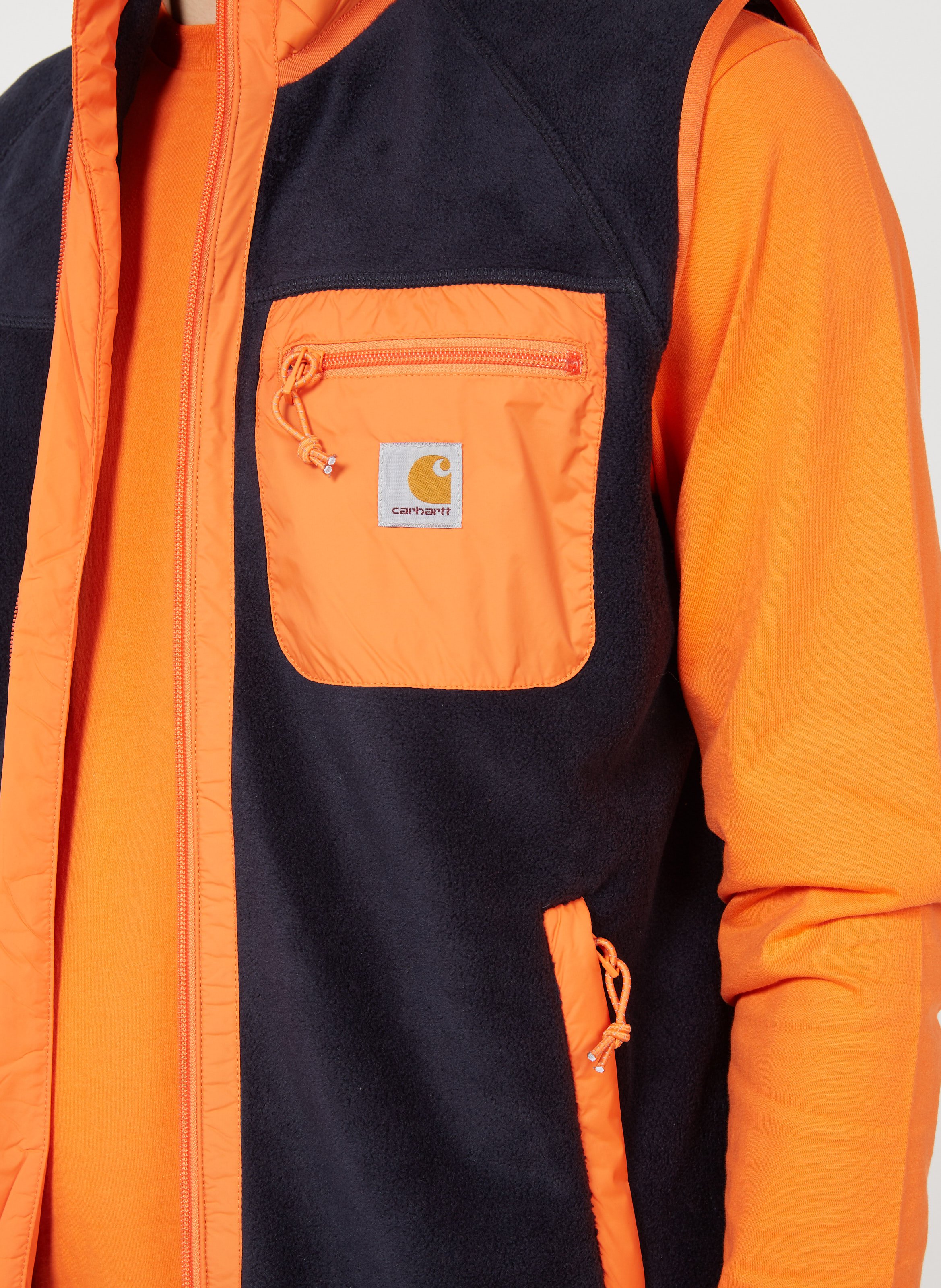 Fleece bodywarmer CARHARTT WIP Orange