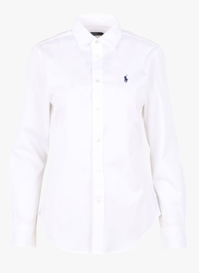 Ralph lauren black dress online with white collar and cuffs