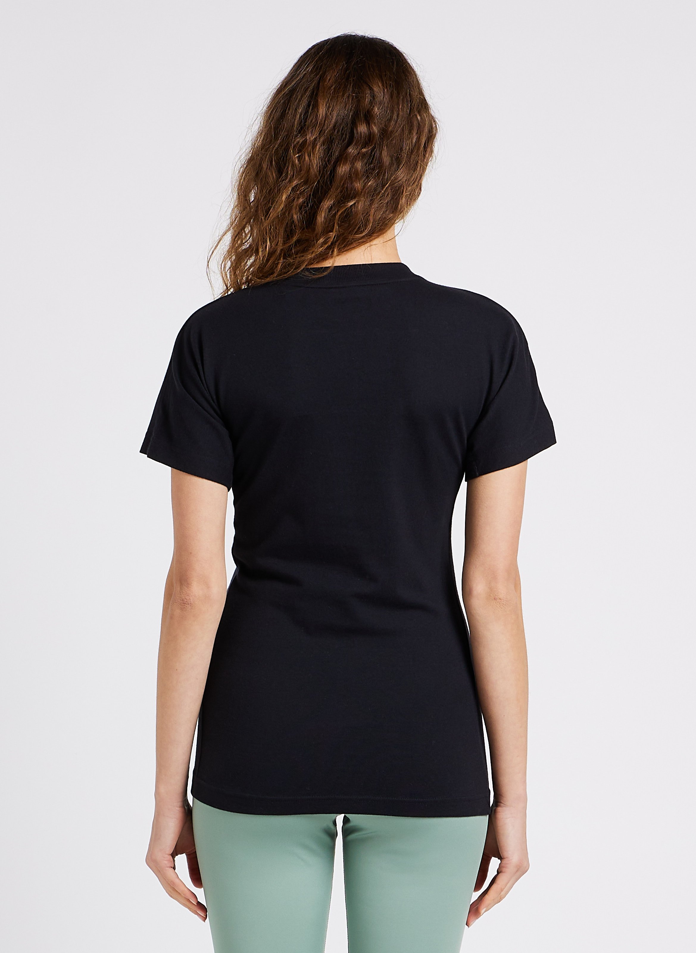 Tee-shirt col rond de grossesse en coton  ADIDAS Noir